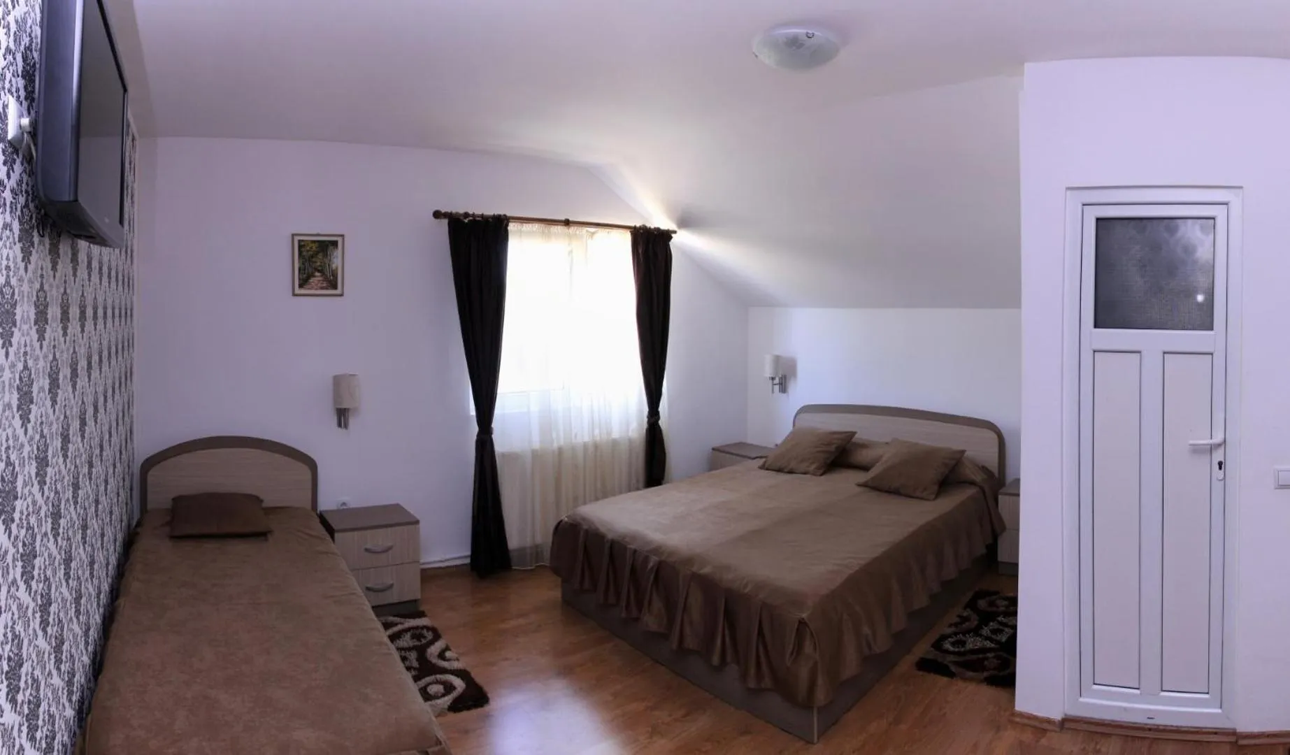 Photo of the whole room, Bed in Pensiunea Gaby