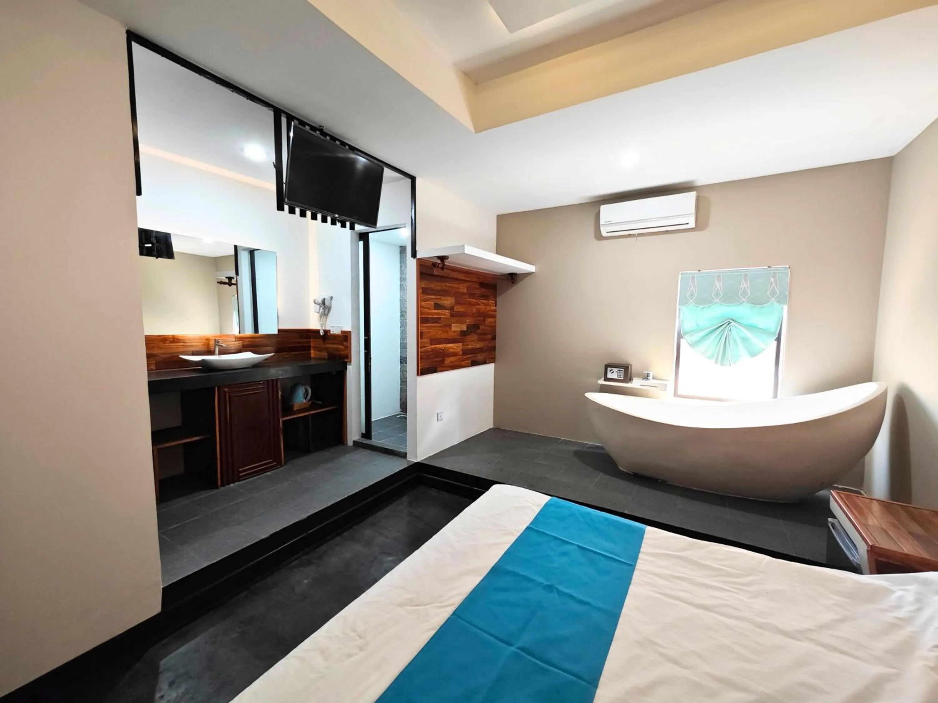 Bed in Angkor Sand Hotel