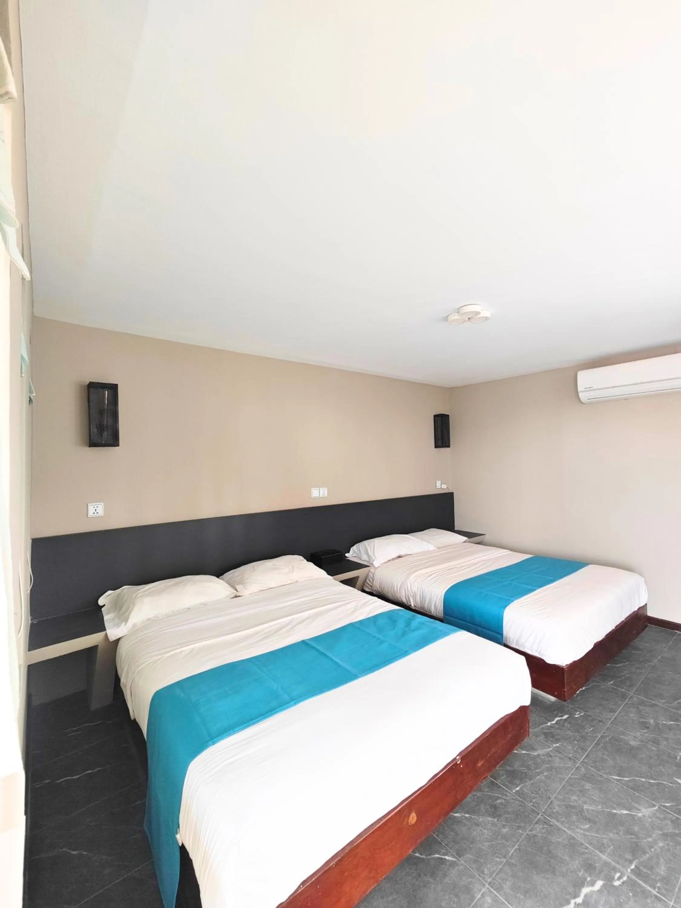 Bed in Angkor Sand Hotel