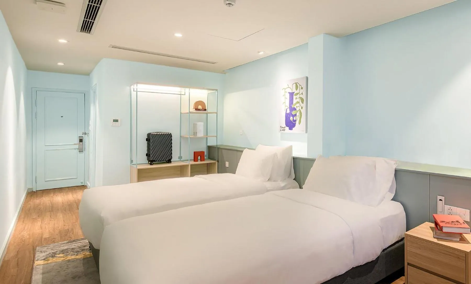 Bed in M Village Hotel Hồ Gươm