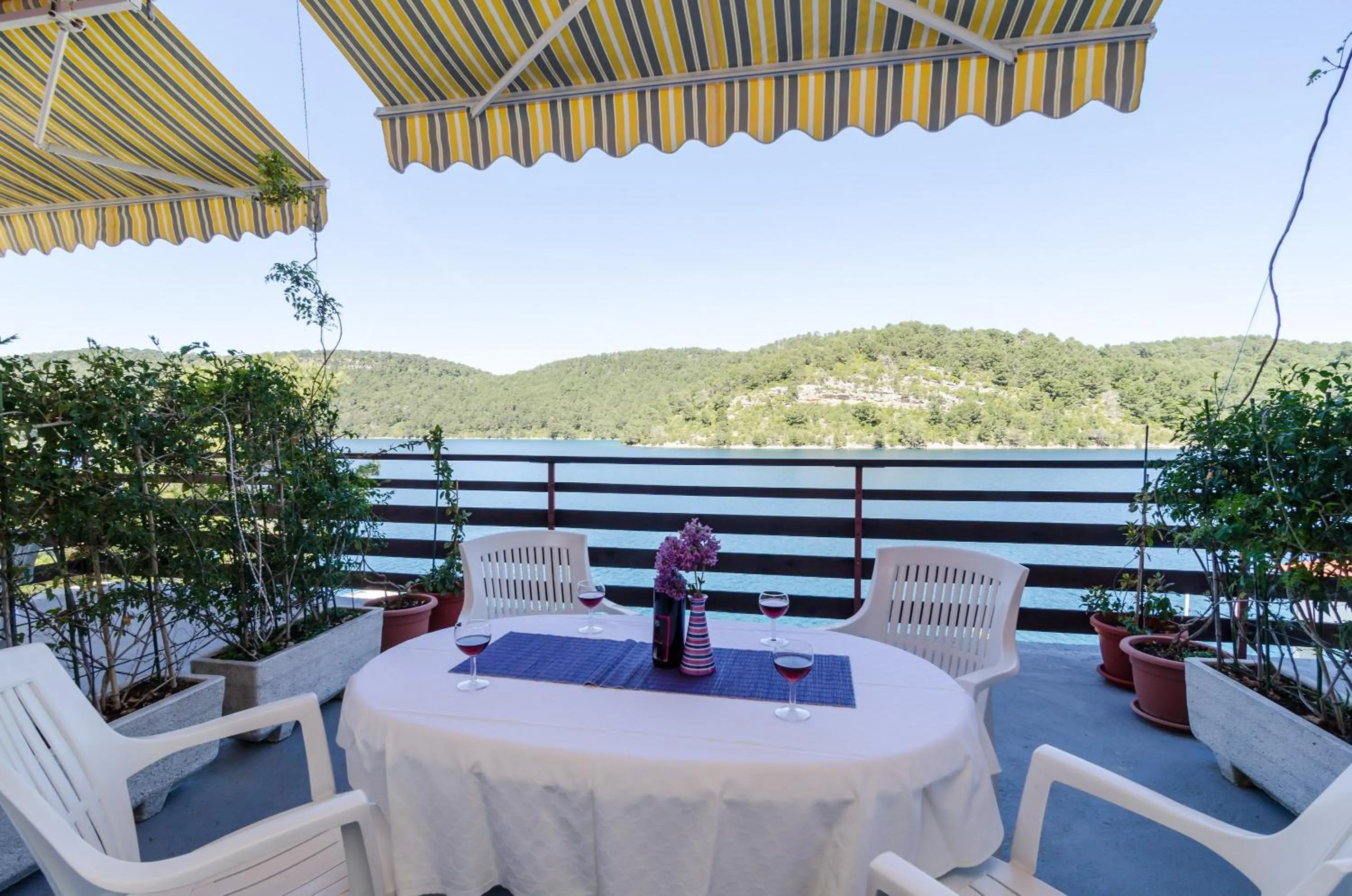 Balcony/Terrace in Apartments Matana Chano