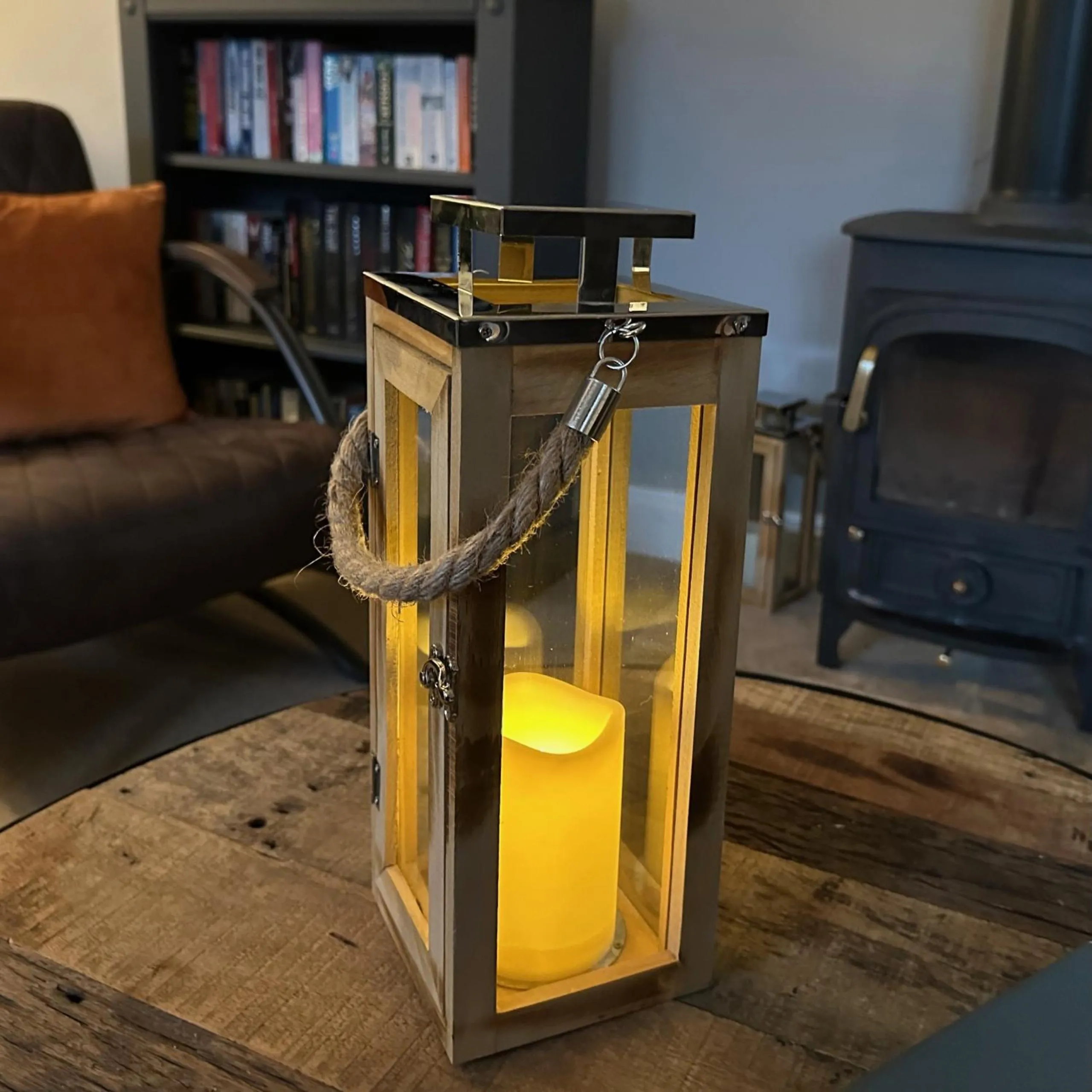Living room in Stonehenge Cottages