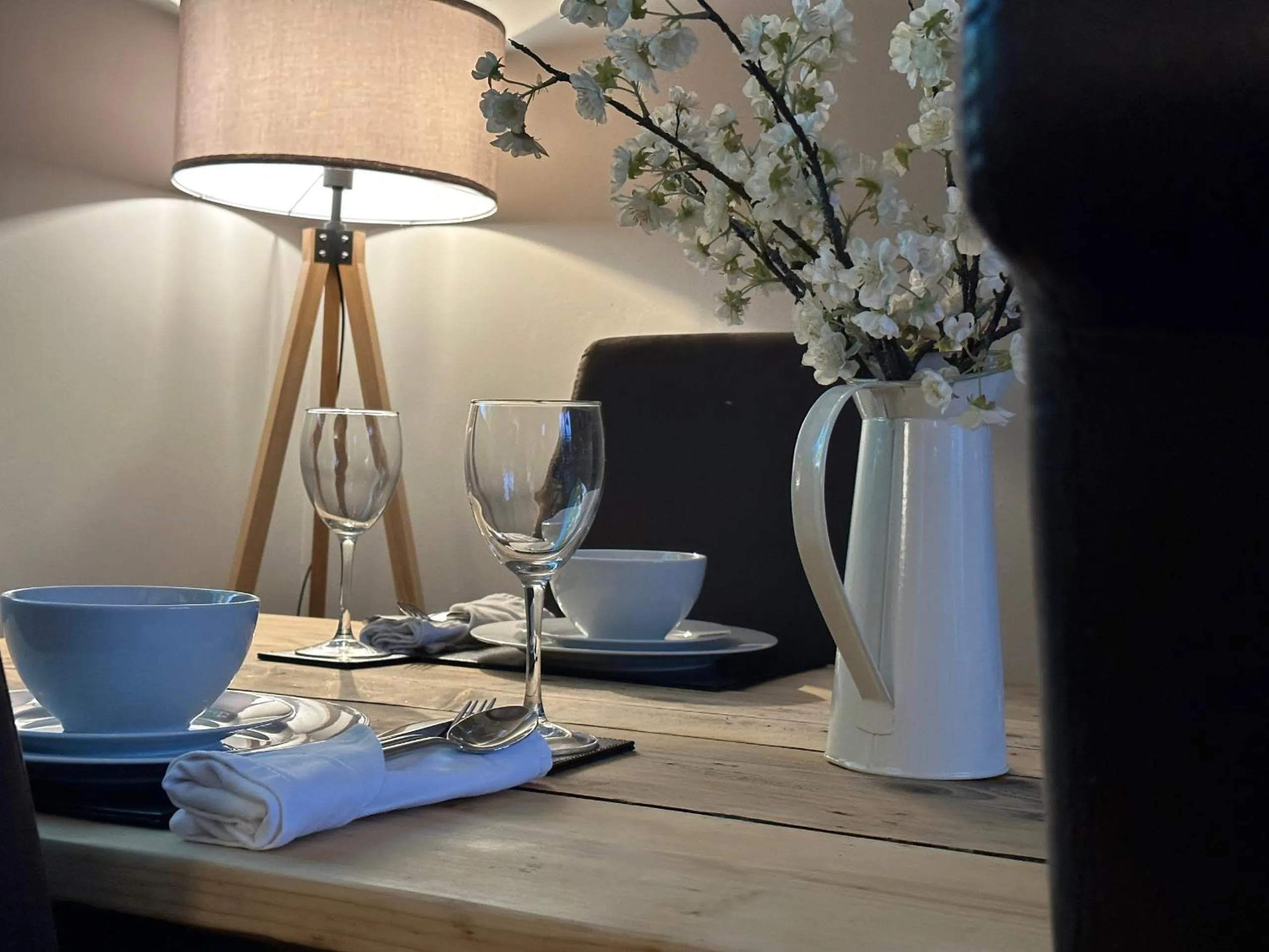 Living room in Stonehenge Cottages