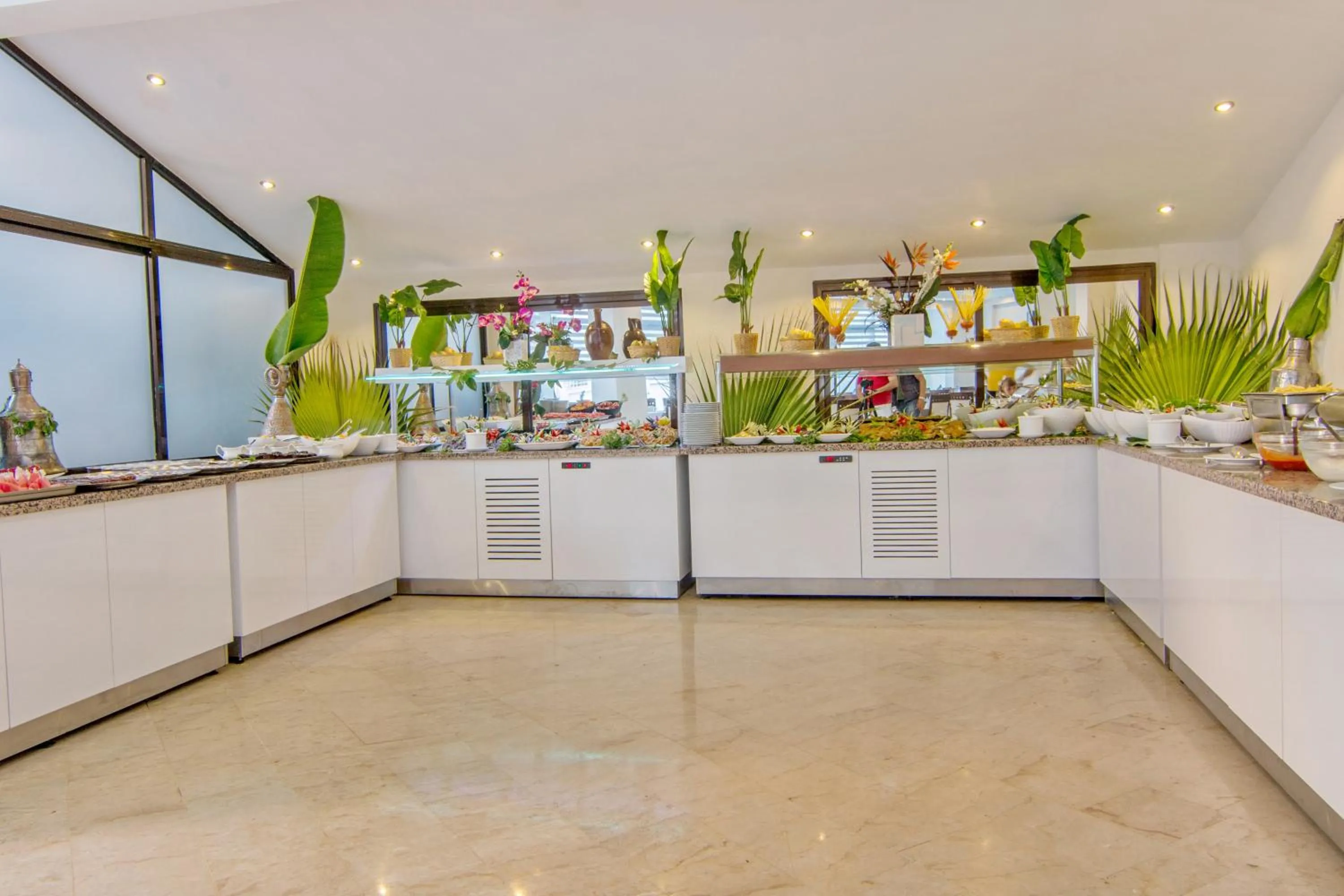 Buffet breakfast in Palmea Hotel