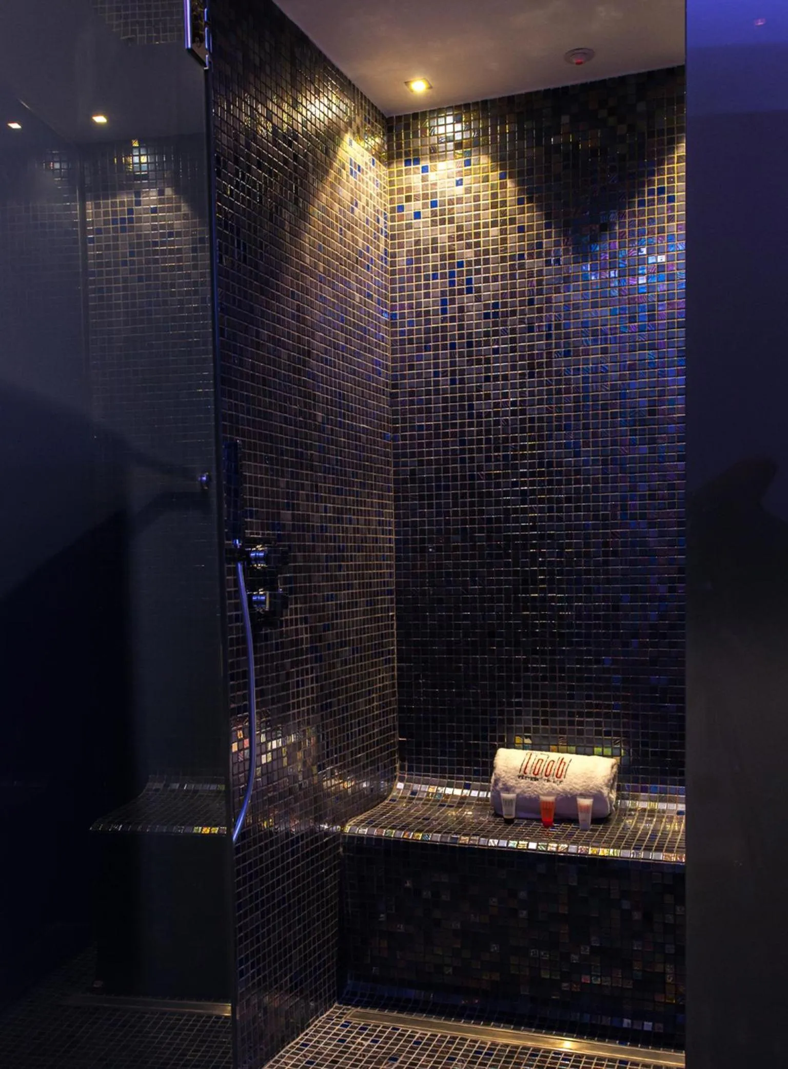 Steam room in Hotel Loob Madrid