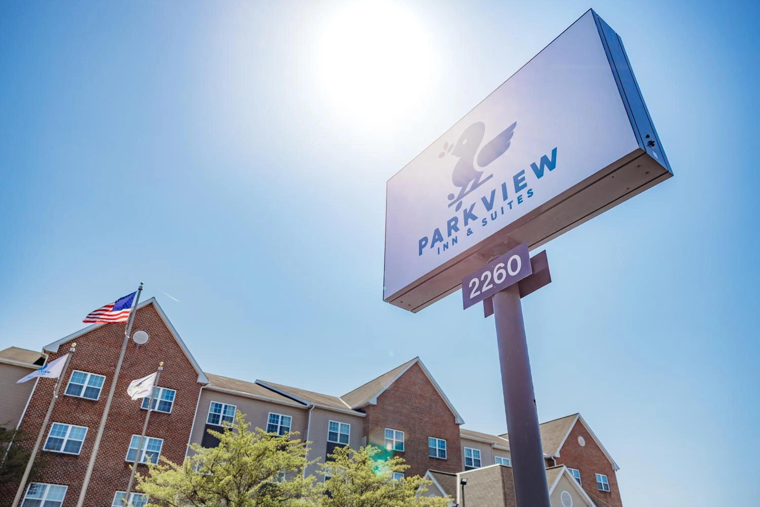 Property logo or sign in Parkview Inn & Suites, Lancaster Amish Country, PA