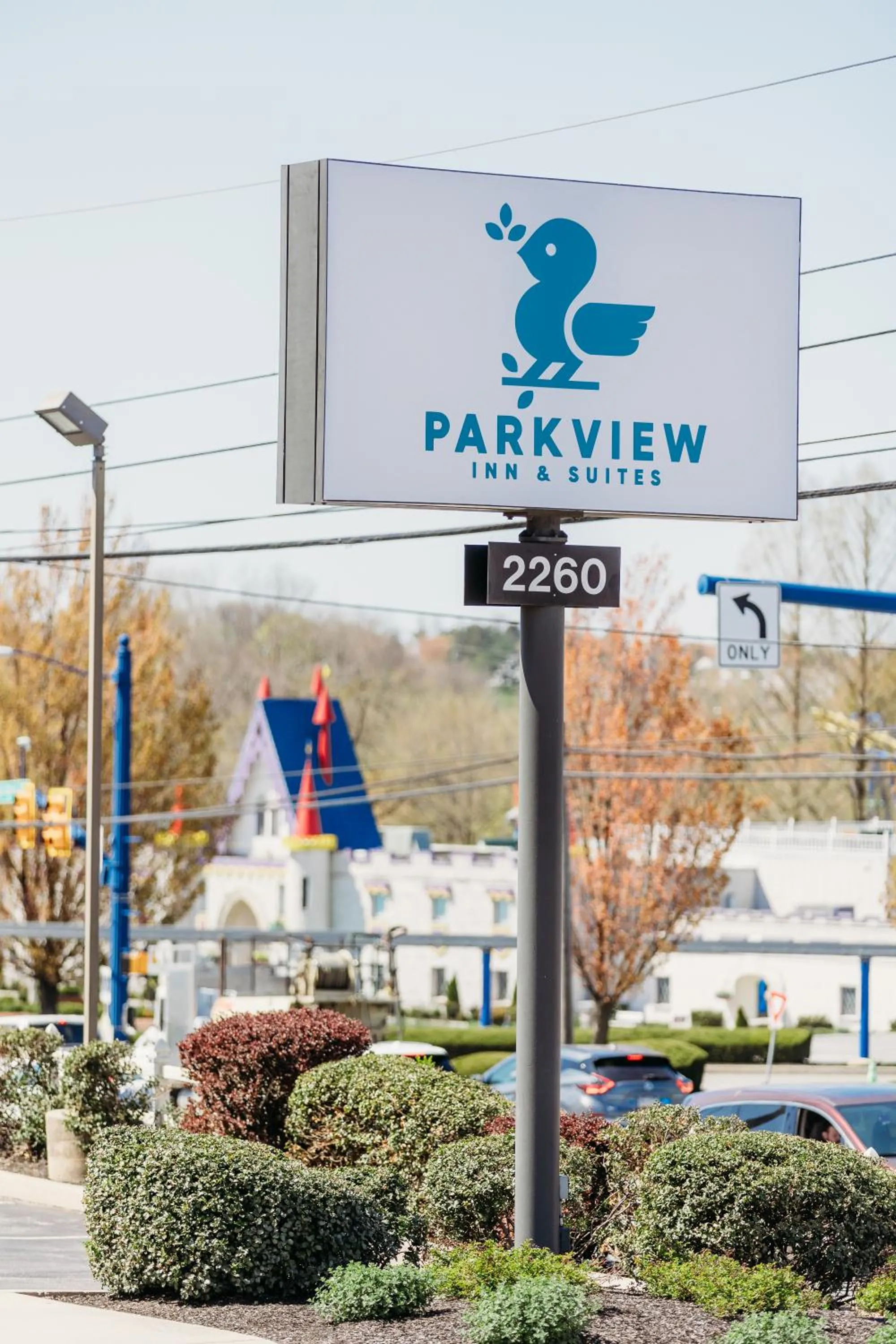 Property logo or sign in Parkview Inn & Suites, Lancaster Amish Country, PA