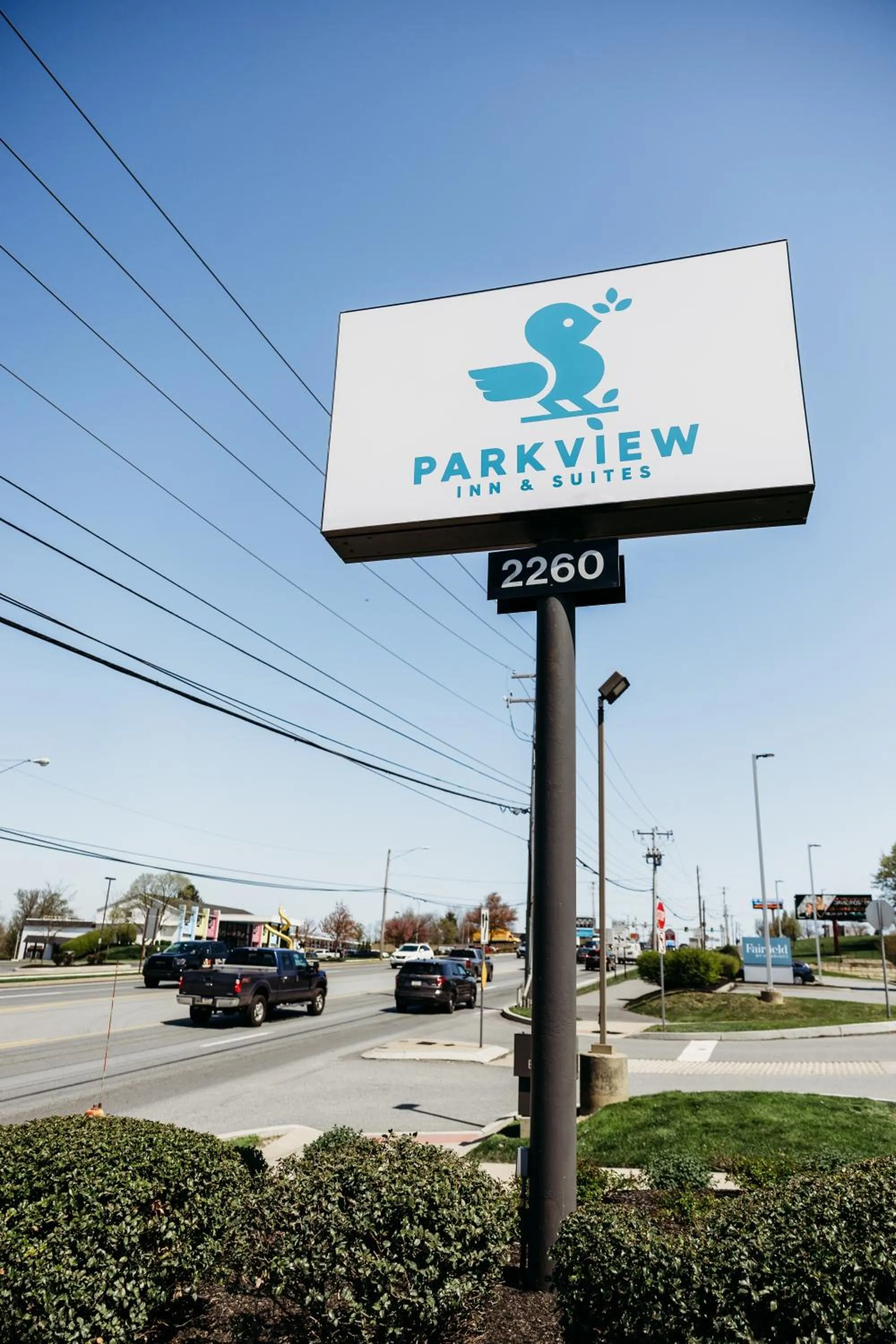 Property logo or sign in Parkview Inn & Suites, Lancaster Amish Country, PA