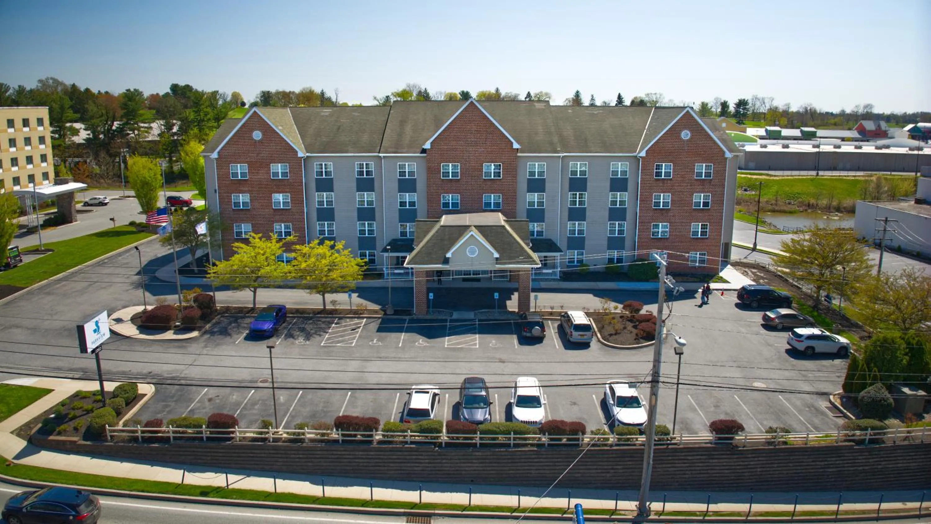 Property building in Parkview Inn & Suites, Lancaster Amish Country, PA