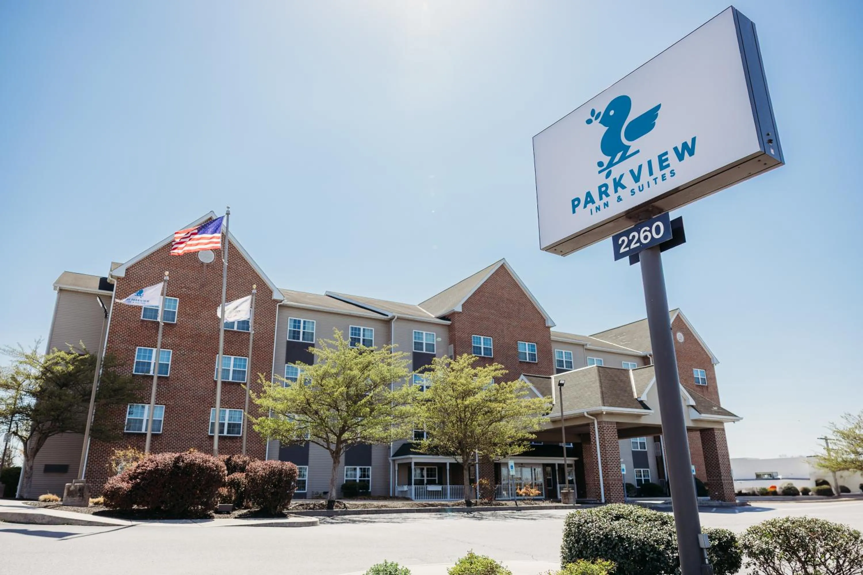 Property building in Parkview Inn & Suites, Lancaster Amish Country, PA