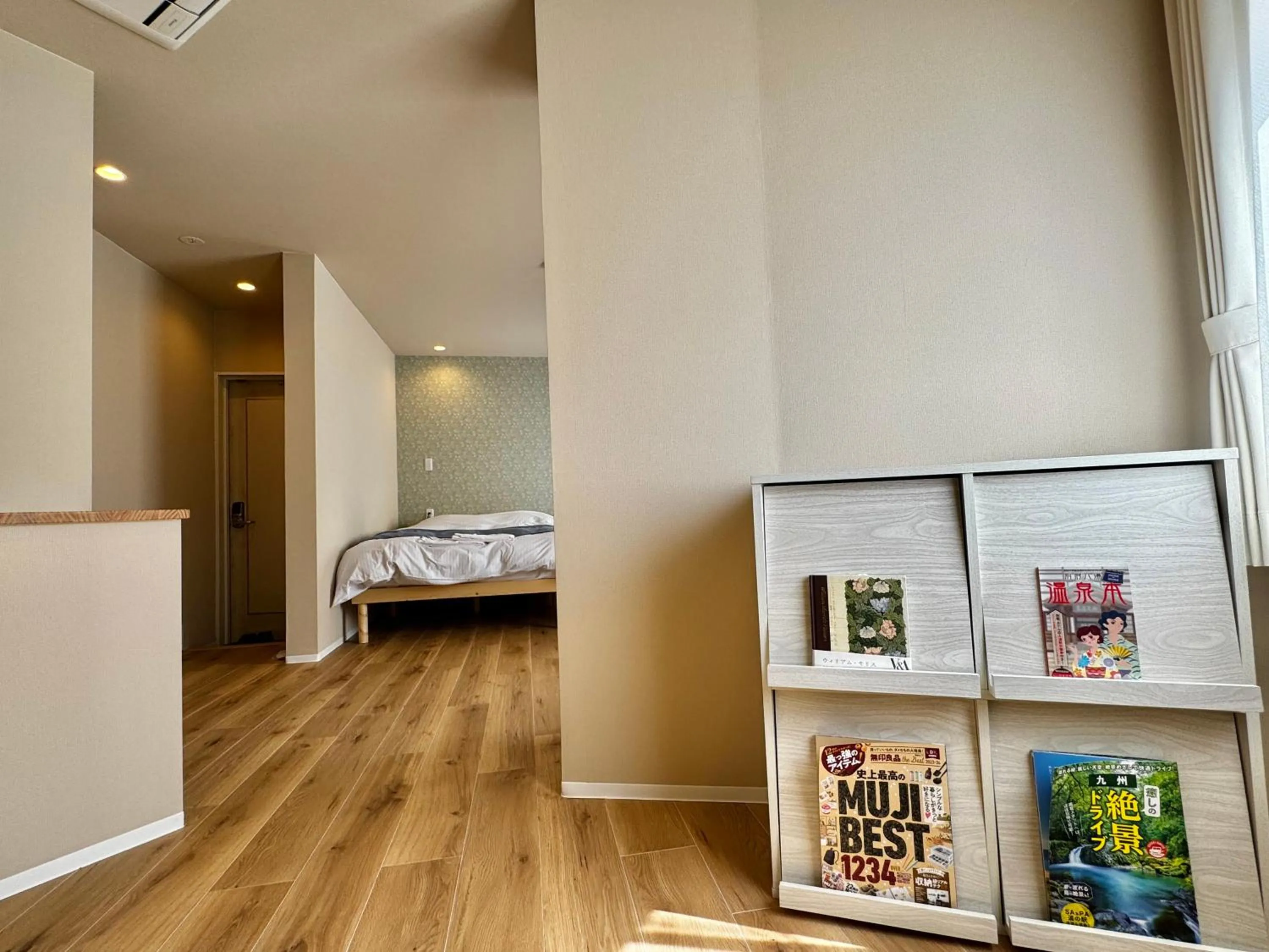 Bed in Beppu onsen Resort Stay Spa Tsurumi