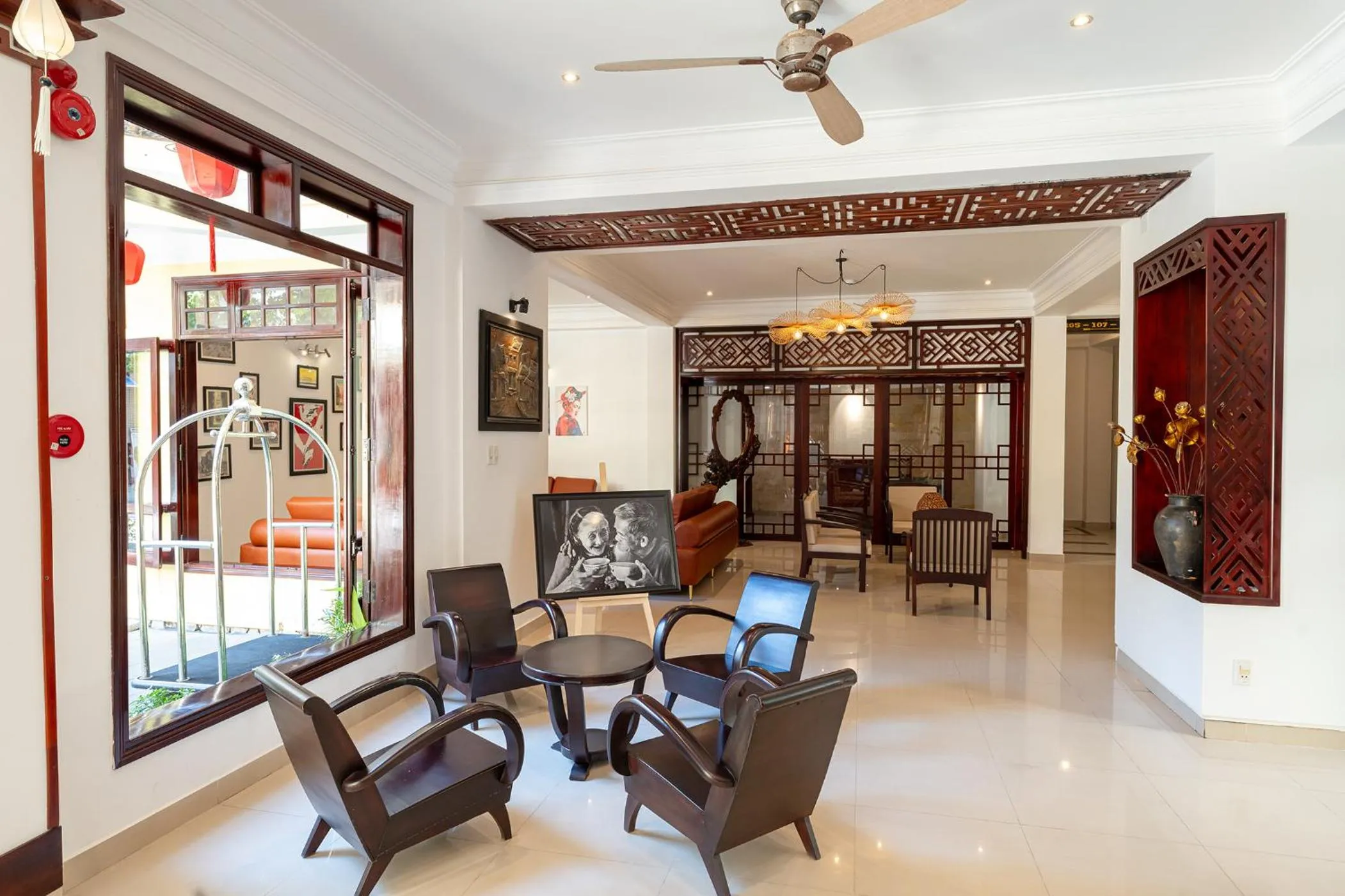 Lobby or reception in THUY DUONG 3 Boutique Hotel & Spa