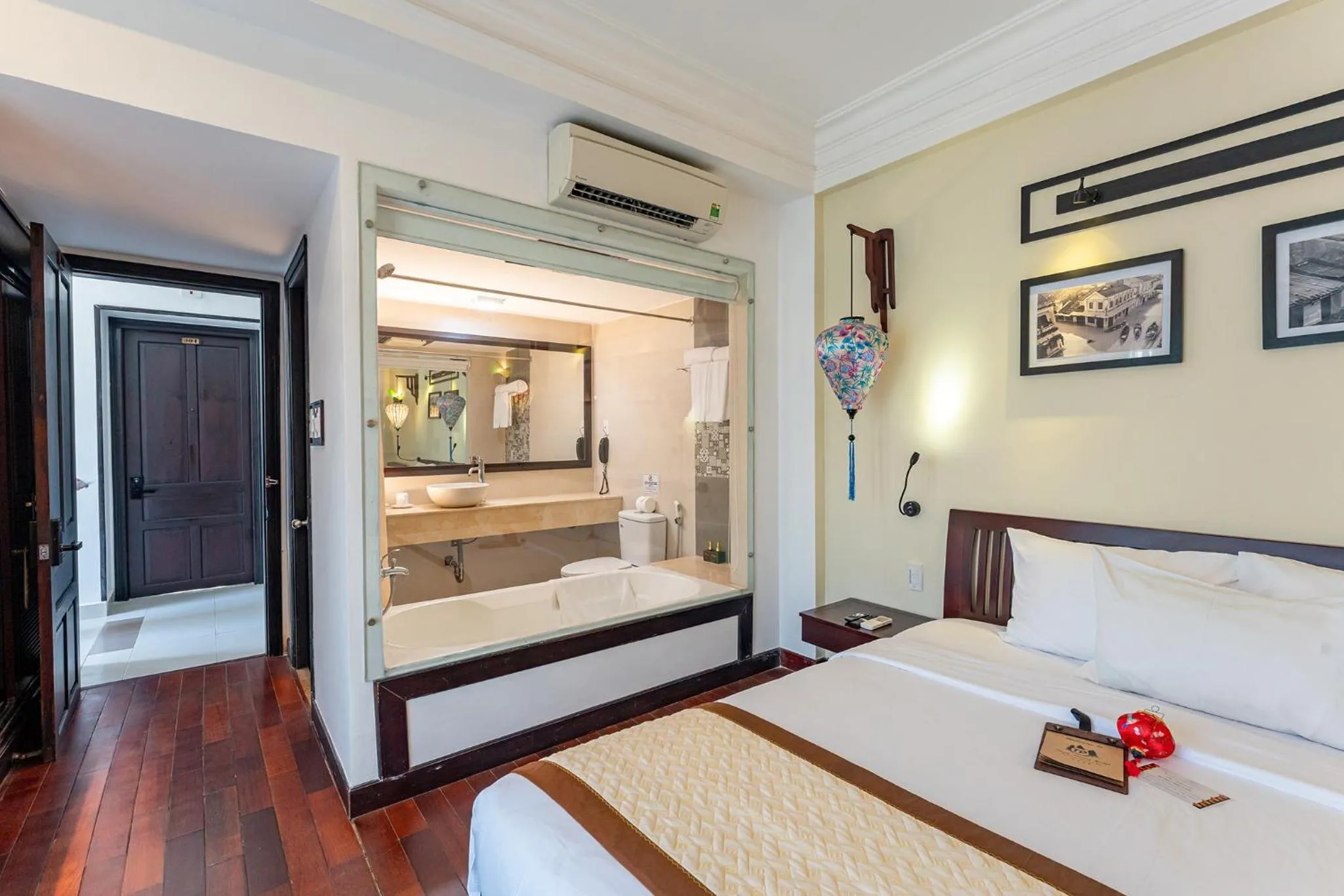 Bed in THUY DUONG 3 Boutique Hotel & Spa