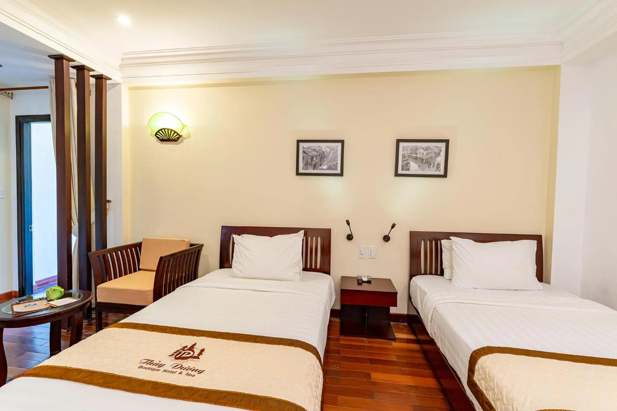Bed in THUY DUONG 3 Boutique Hotel & Spa