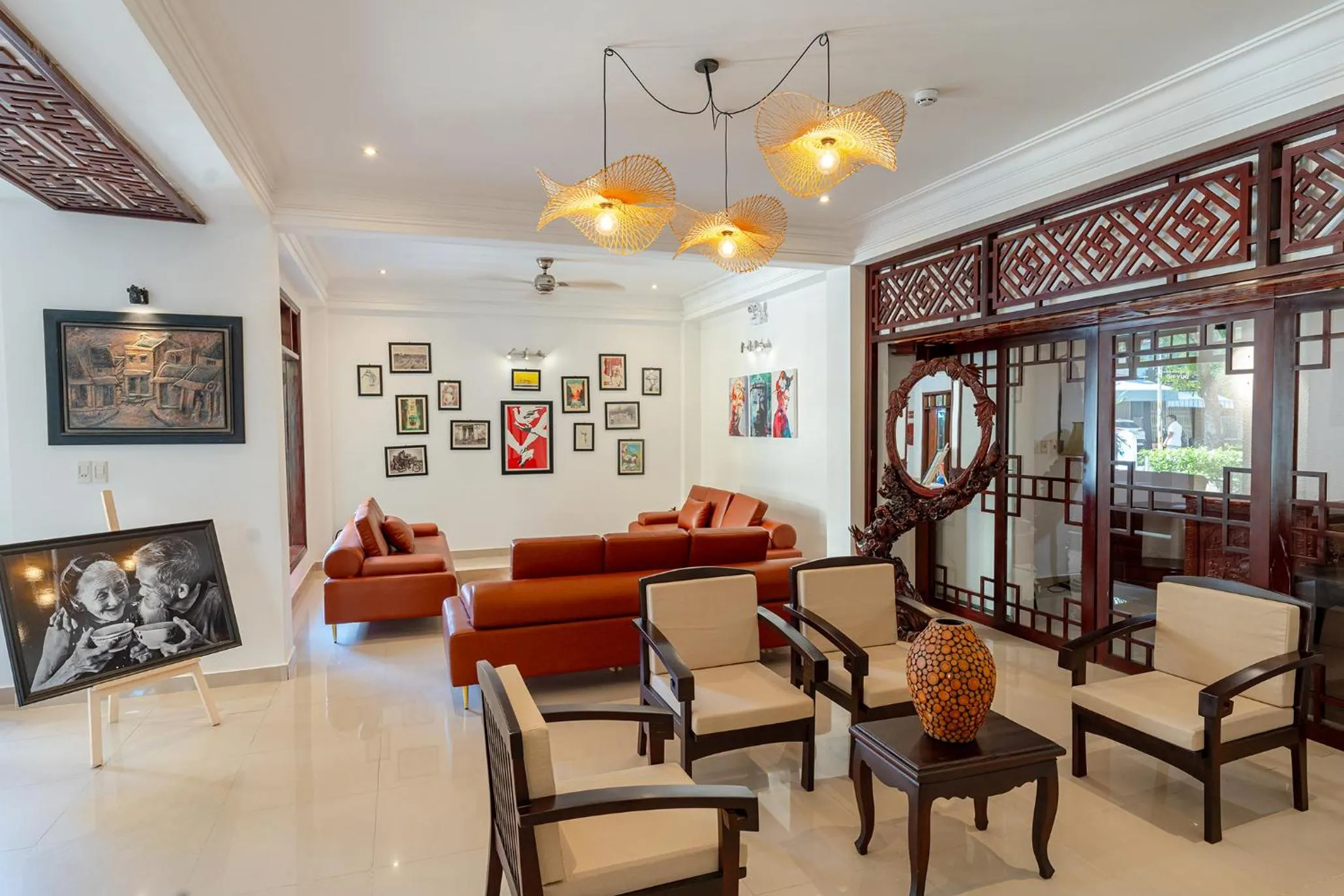 Lobby or reception in THUY DUONG 3 Boutique Hotel & Spa