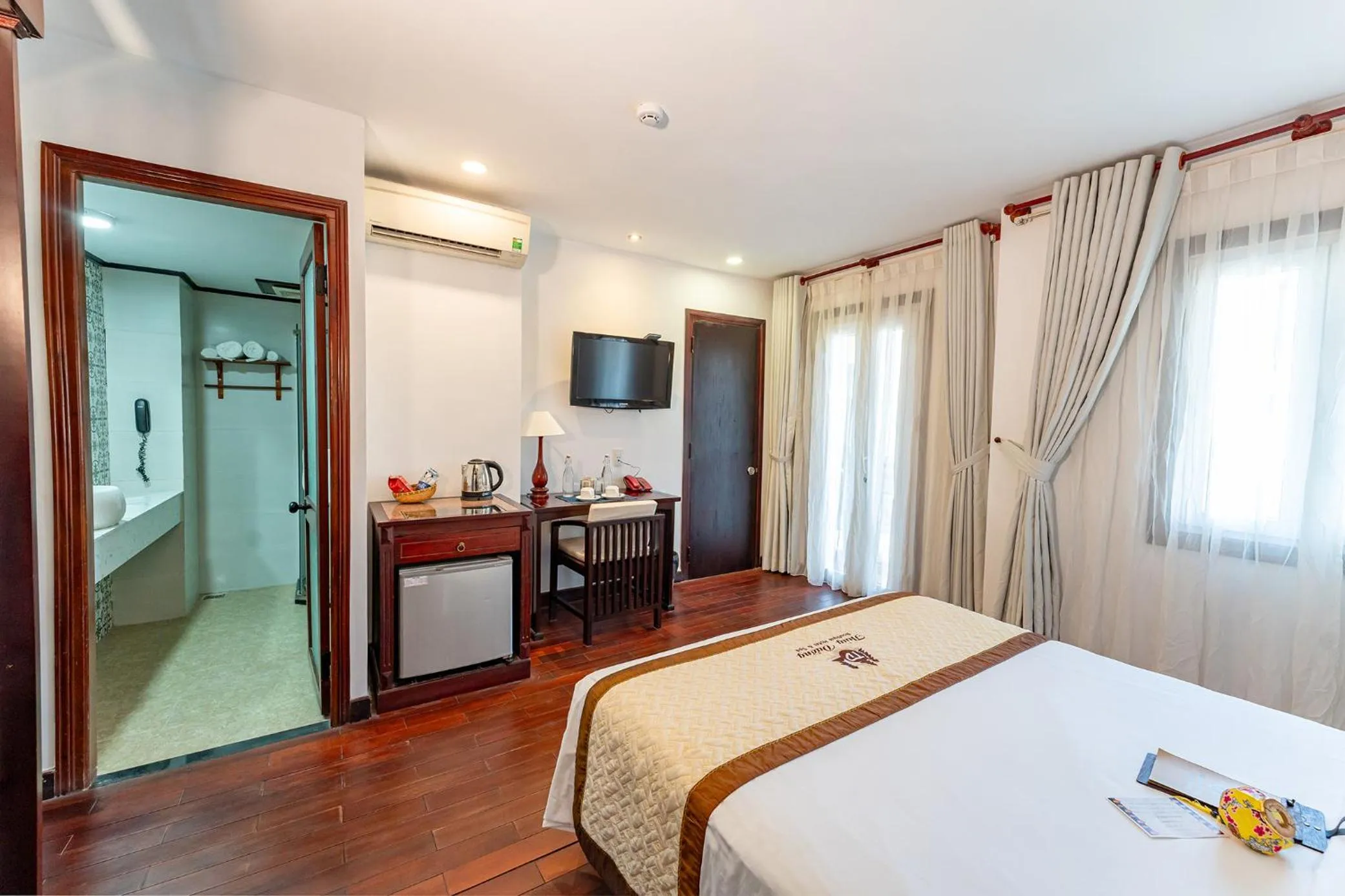 Bed in THUY DUONG 3 Boutique Hotel & Spa