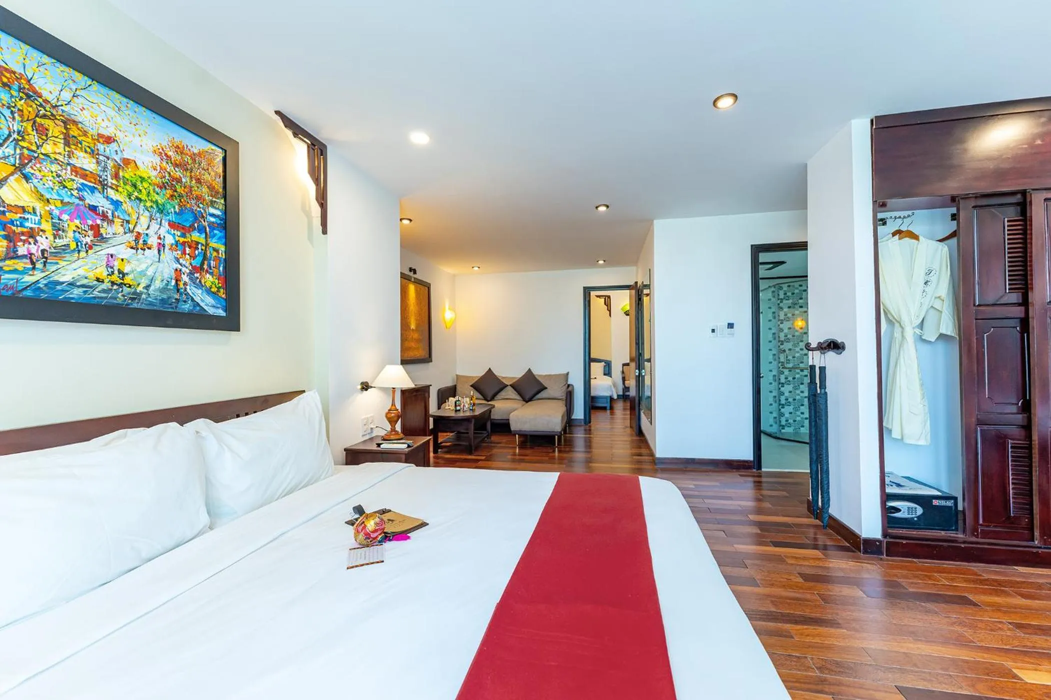 Bed in THUY DUONG 3 Boutique Hotel & Spa
