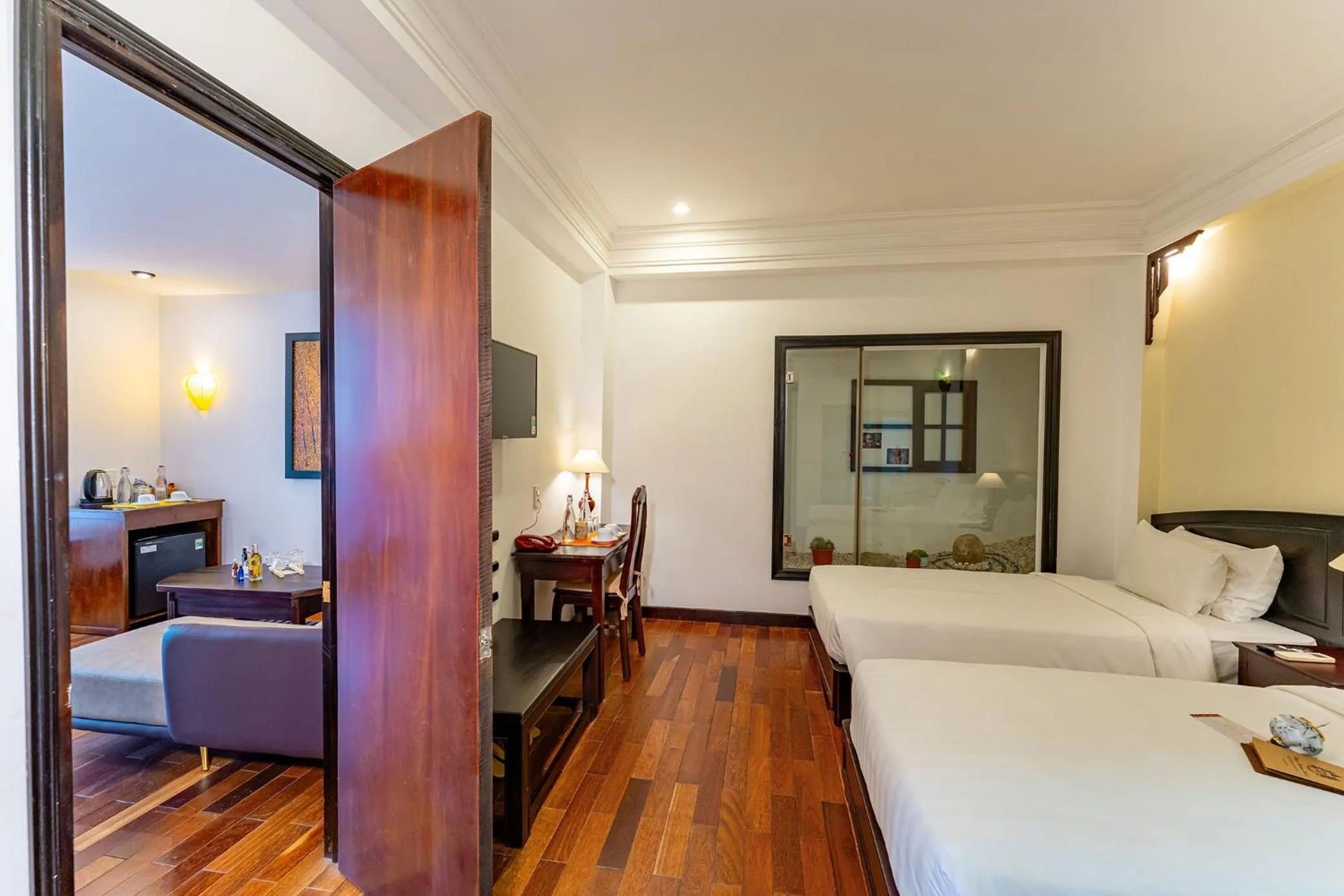 Bed in THUY DUONG 3 Boutique Hotel & Spa