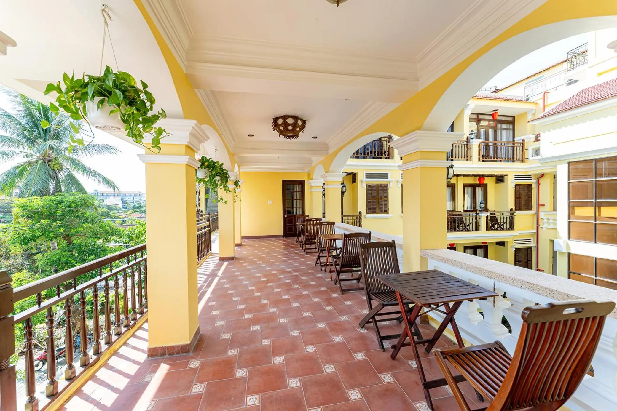 Patio in THUY DUONG 3 Boutique Hotel & Spa