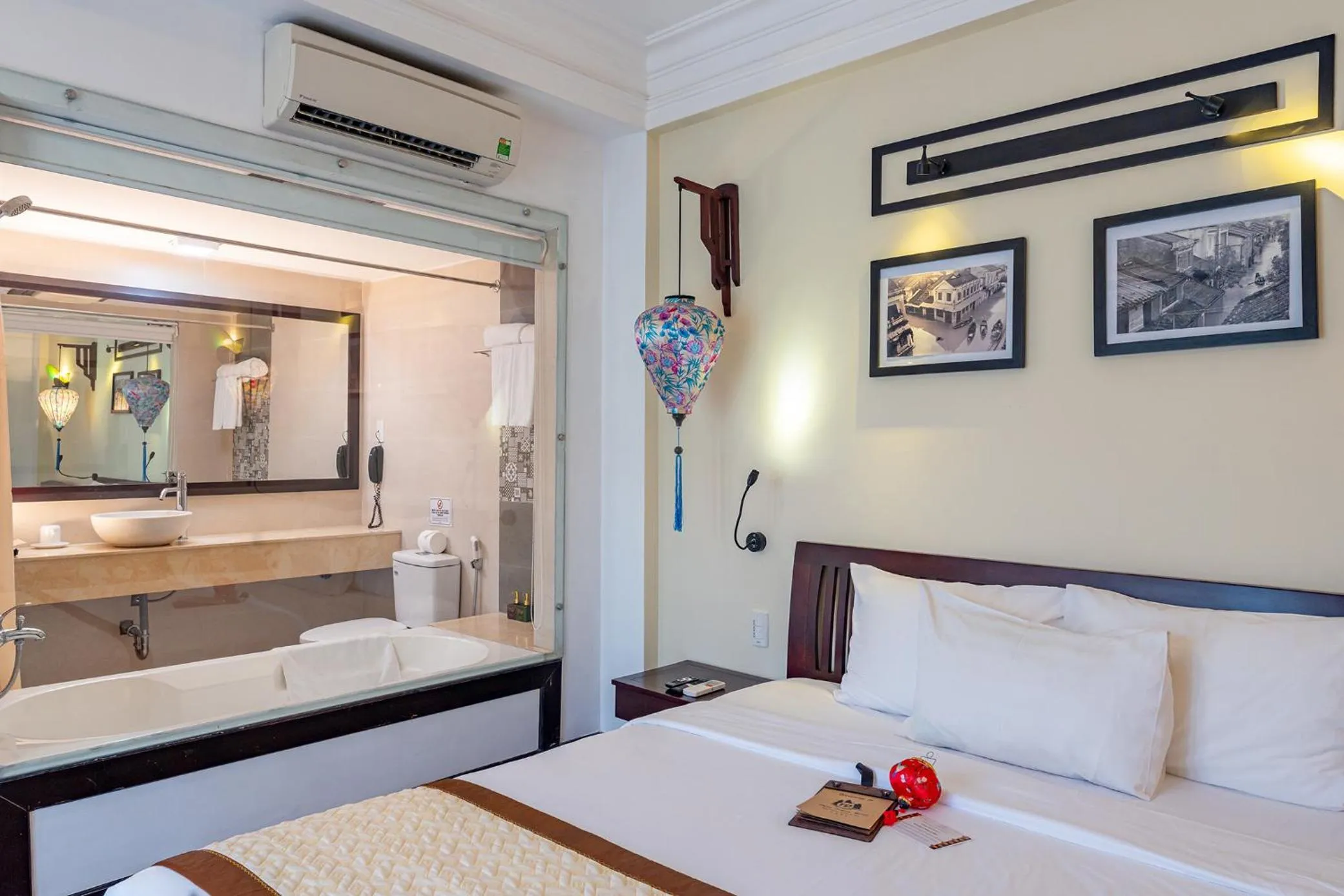 Bed in THUY DUONG 3 Boutique Hotel & Spa