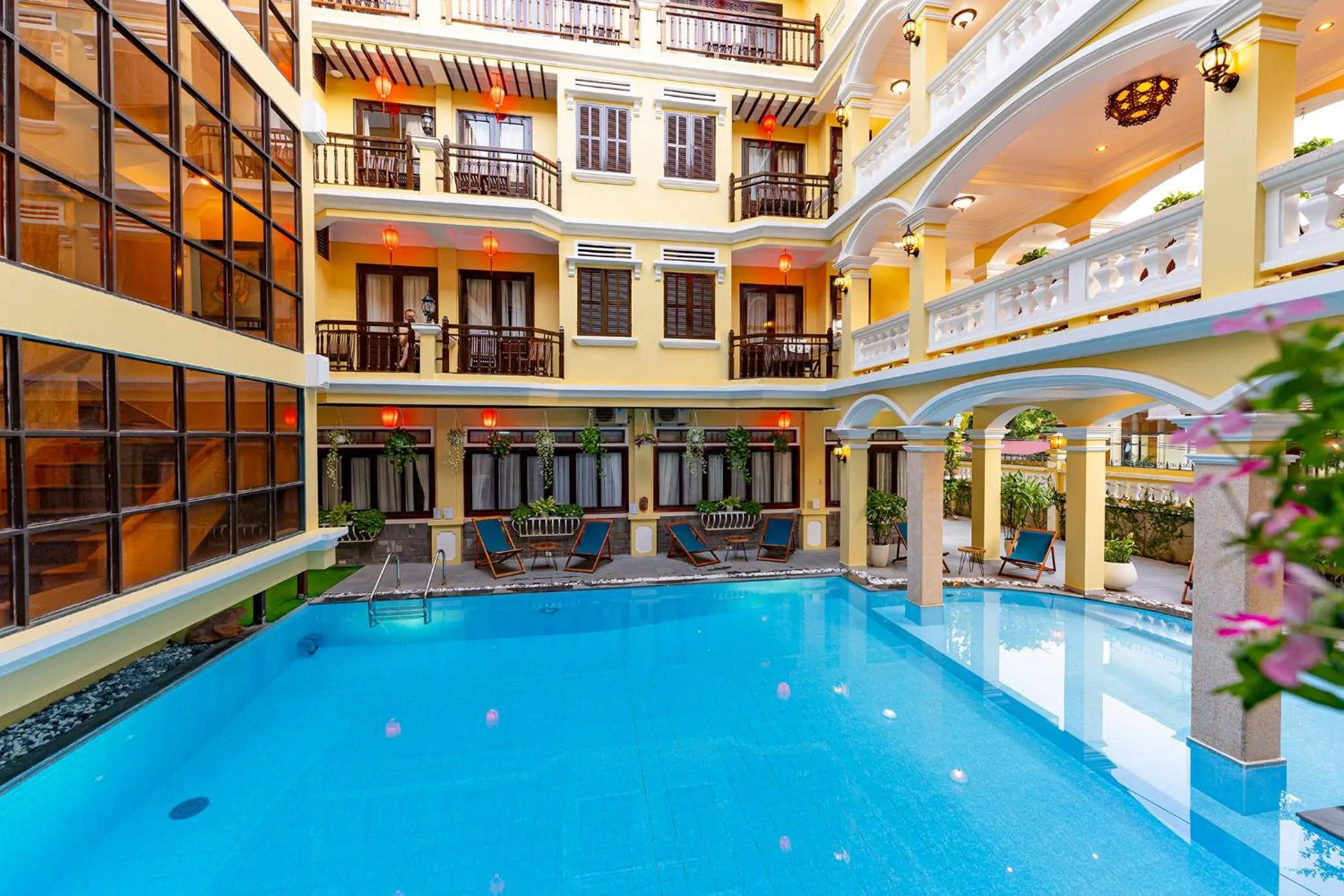 Pool view in THUY DUONG 3 Boutique Hotel & Spa