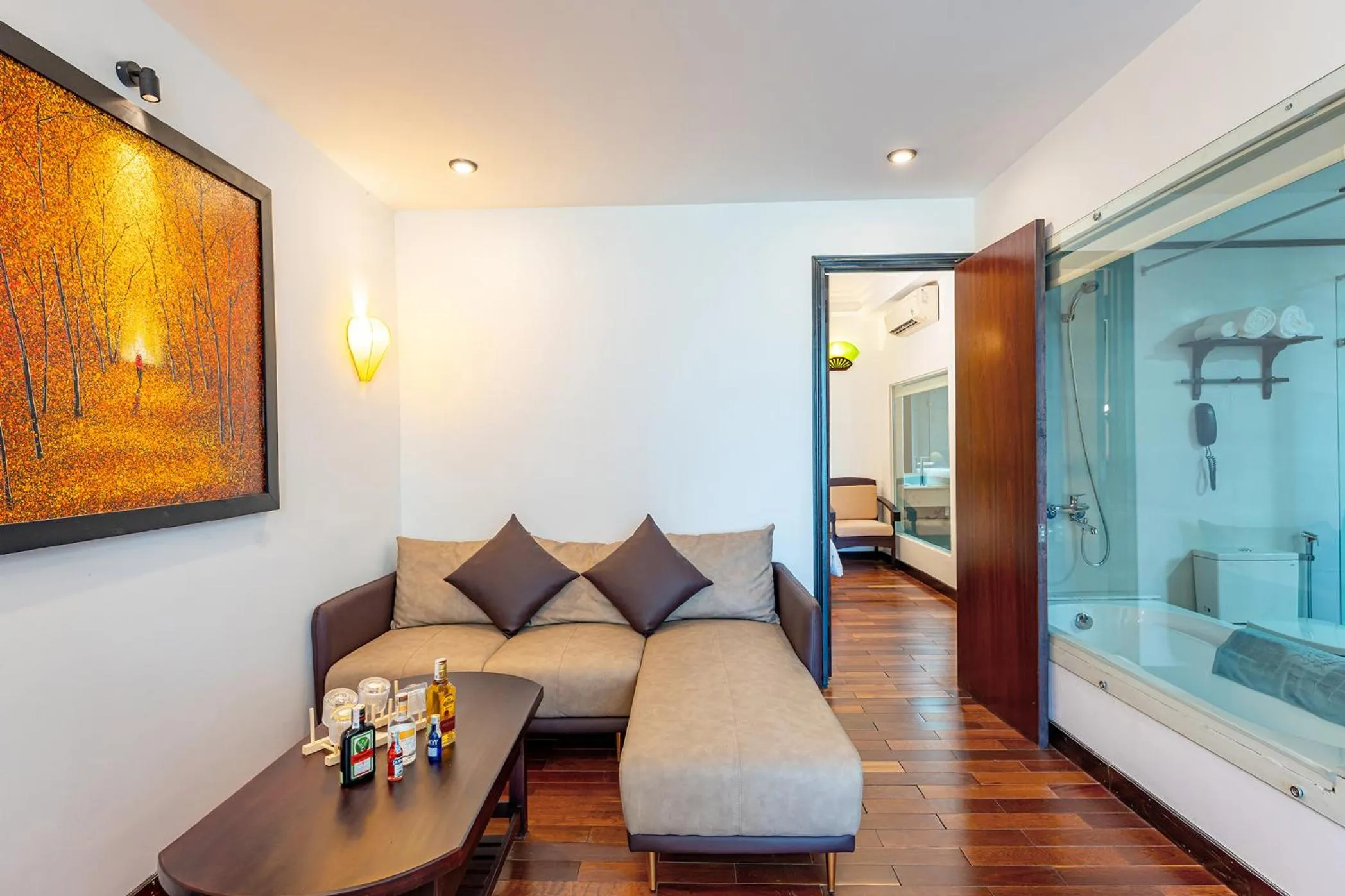 Living room in THUY DUONG 3 Boutique Hotel & Spa