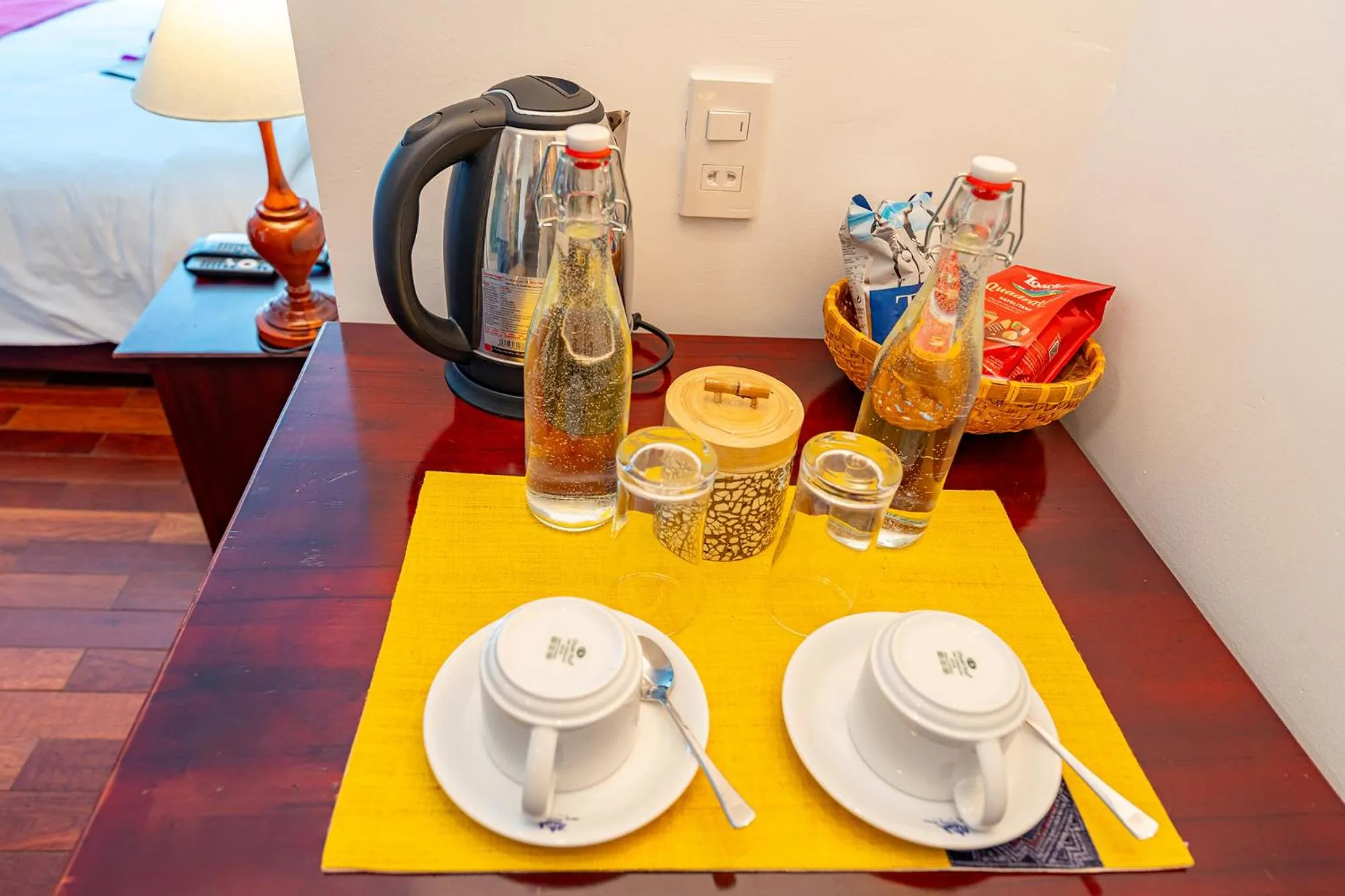 Coffee/tea facilities, Bed in THUY DUONG 3 Boutique Hotel & Spa