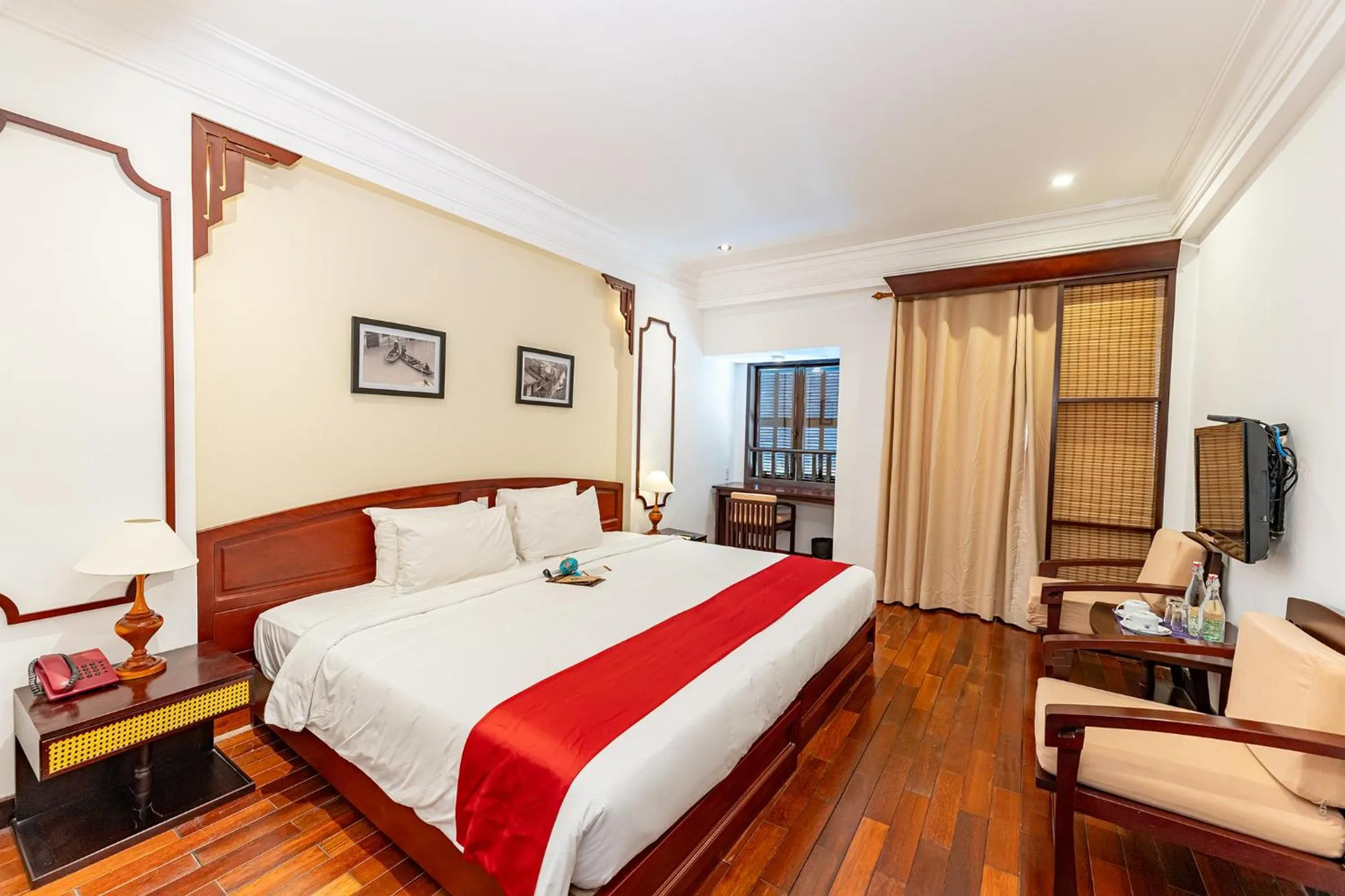 Bed in THUY DUONG 3 Boutique Hotel & Spa