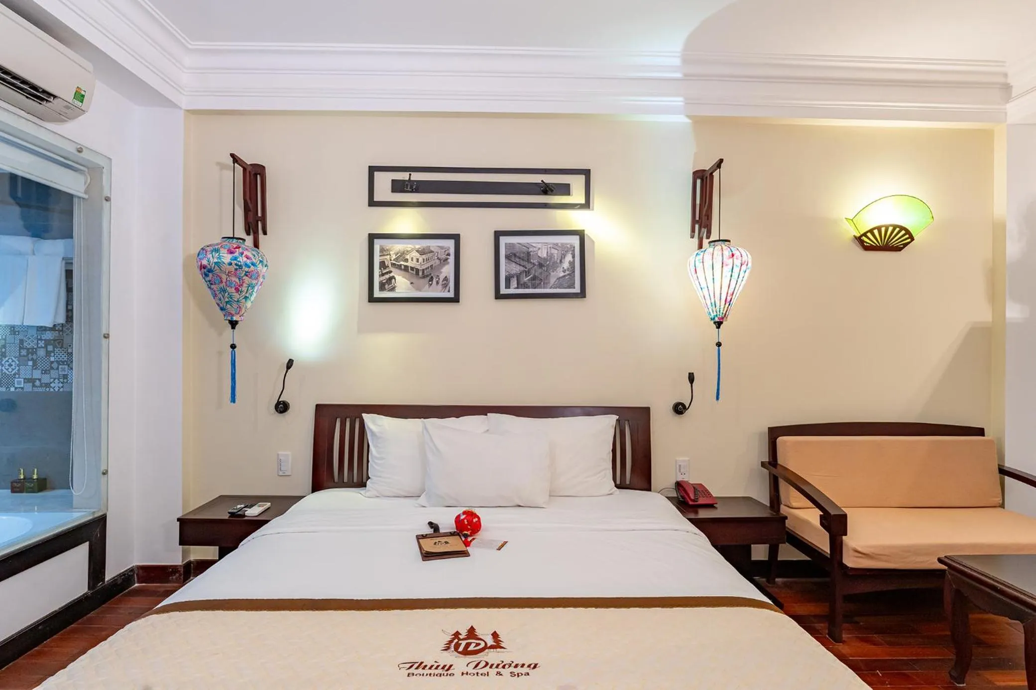 Bed in THUY DUONG 3 Boutique Hotel & Spa