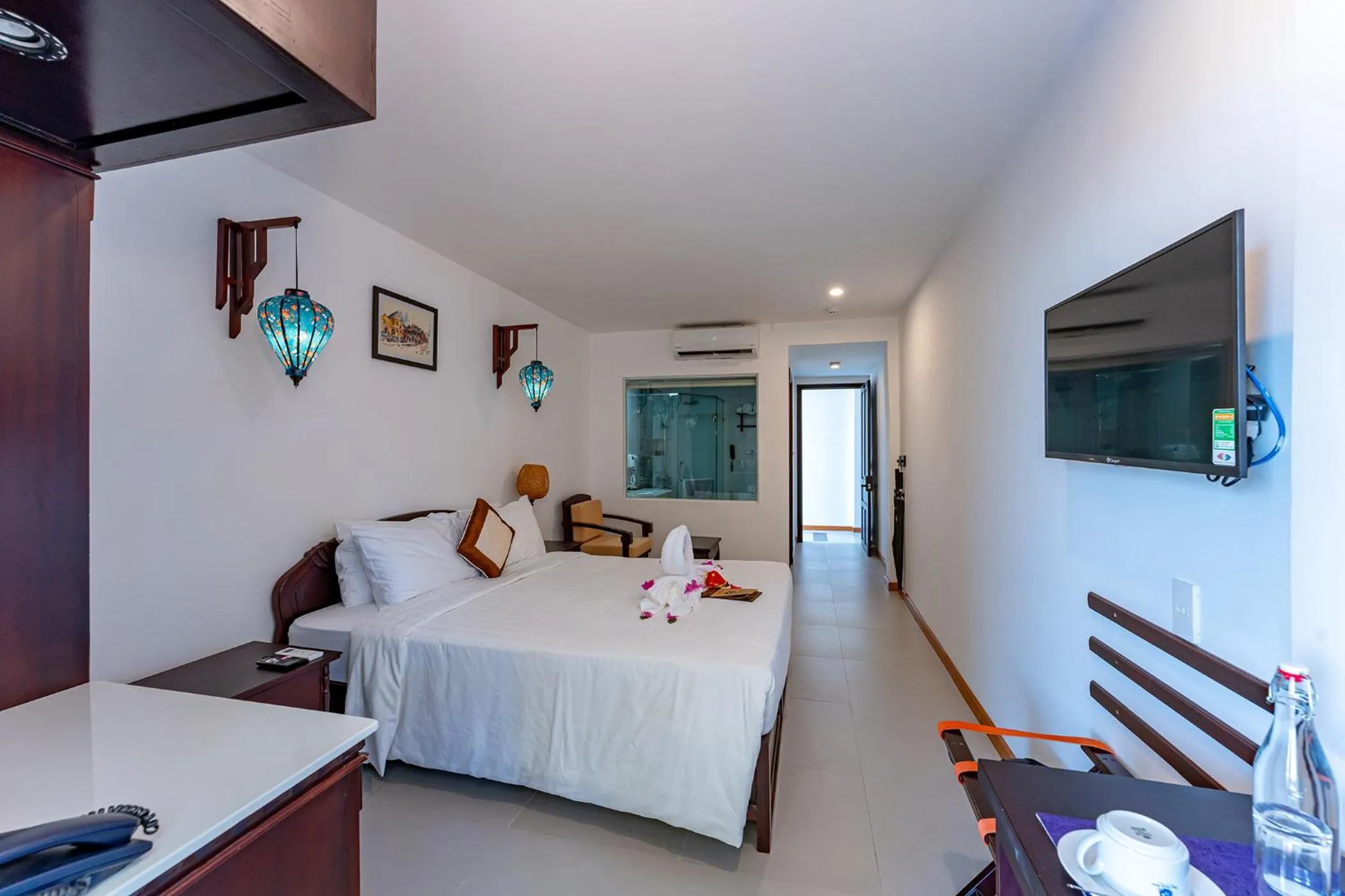 Bed in THUY DUONG 3 Boutique Hotel & Spa