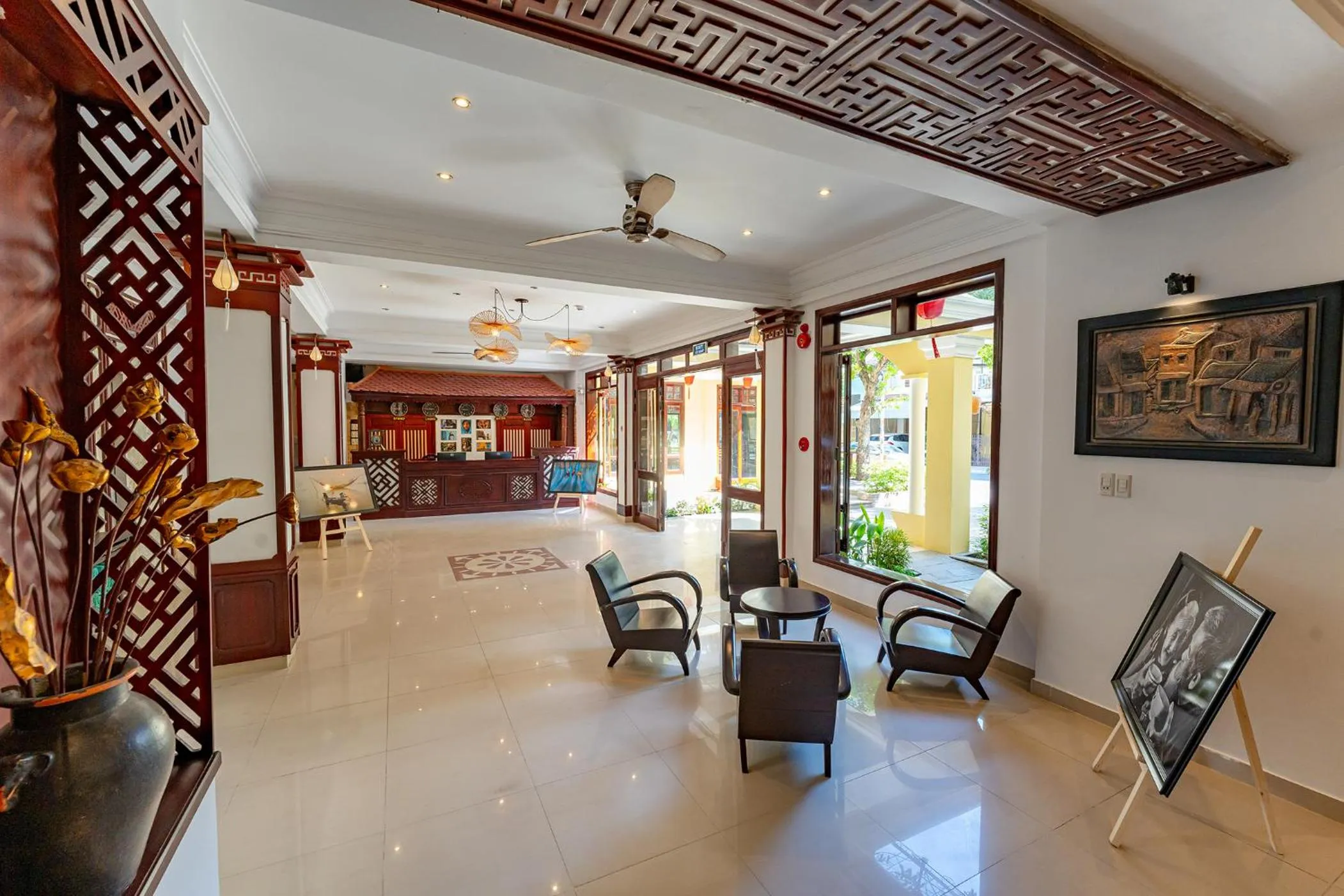 Lobby or reception in THUY DUONG 3 Boutique Hotel & Spa