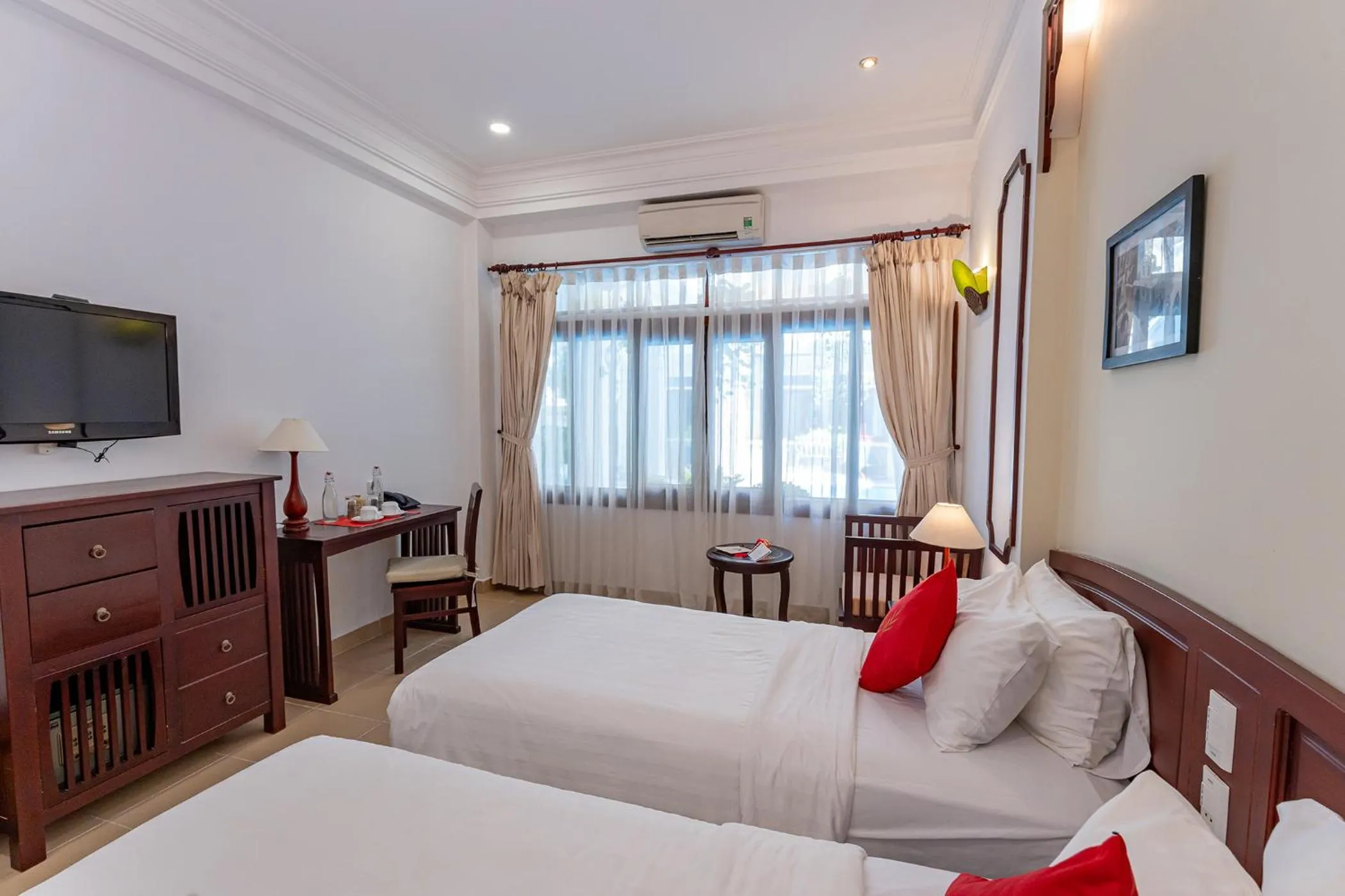 Bed in THUY DUONG 3 Boutique Hotel & Spa