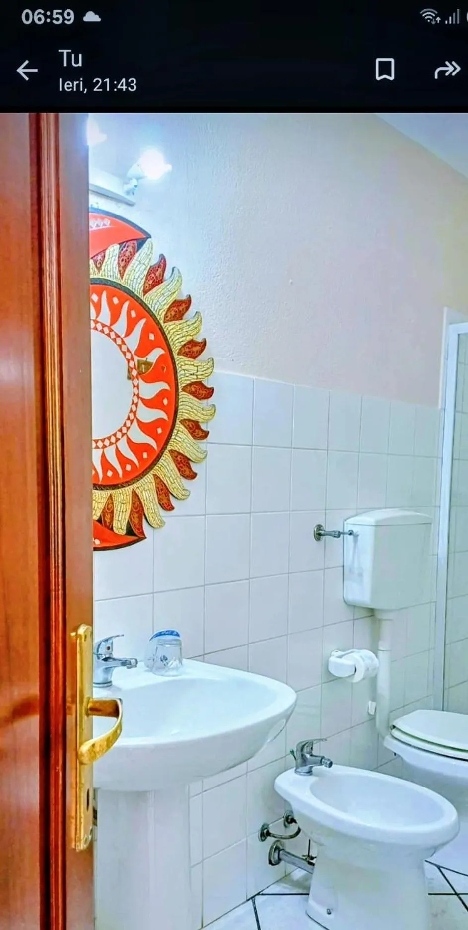 Toilet in Monti e Mare