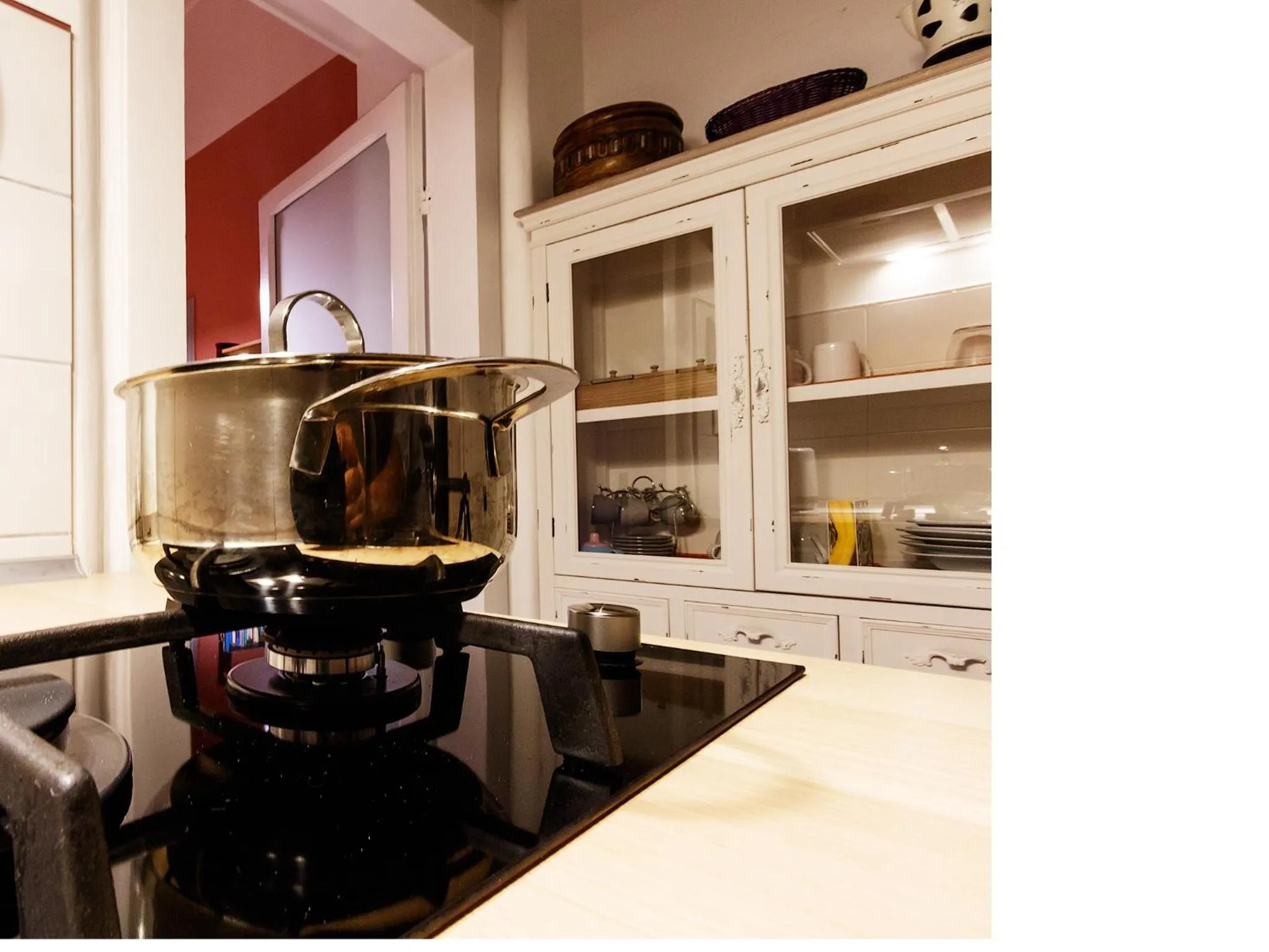 Kitchen or kitchenette in I Templari B&B self-contained