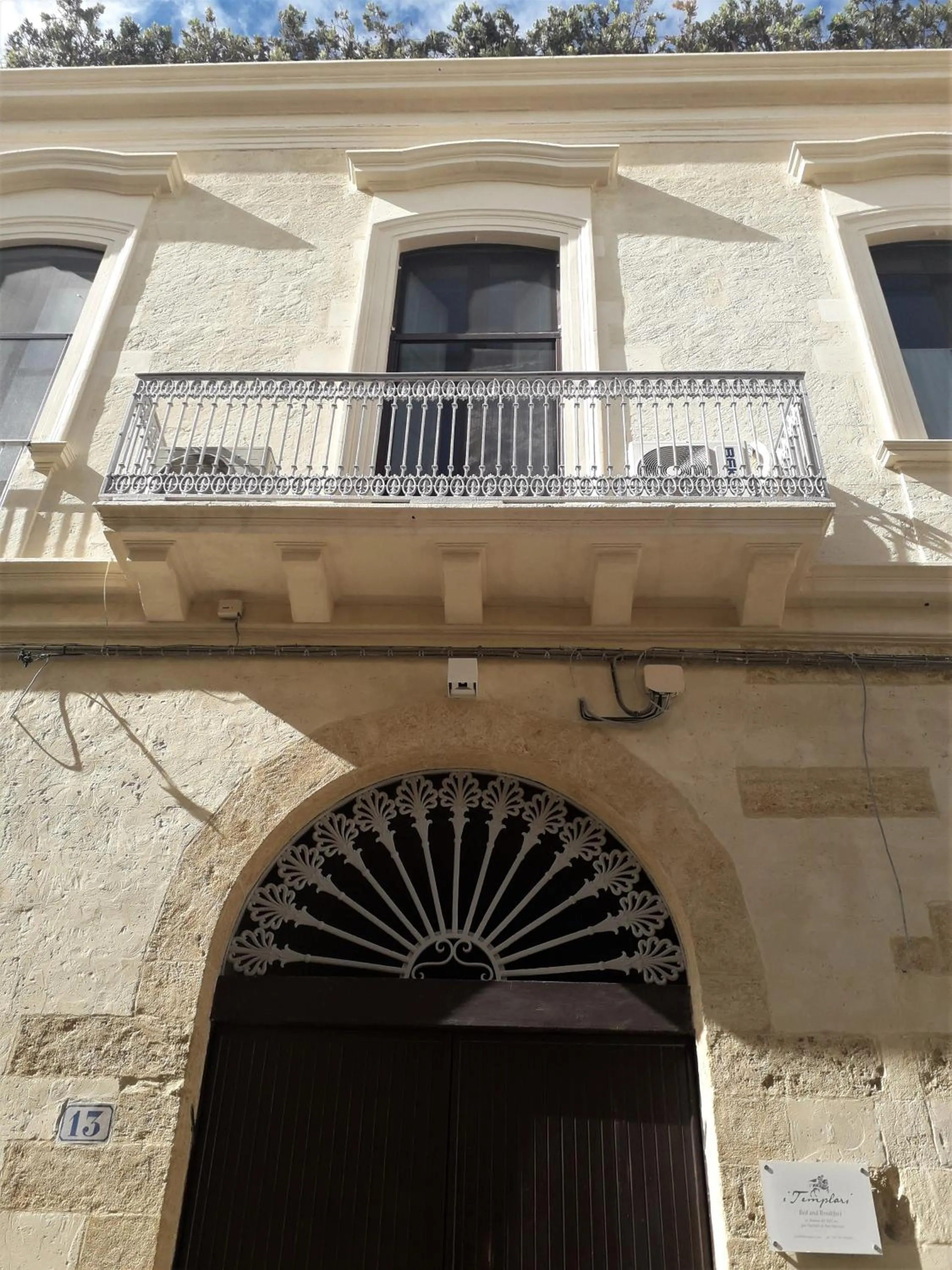 Facade/entrance in I Templari B&B self-contained