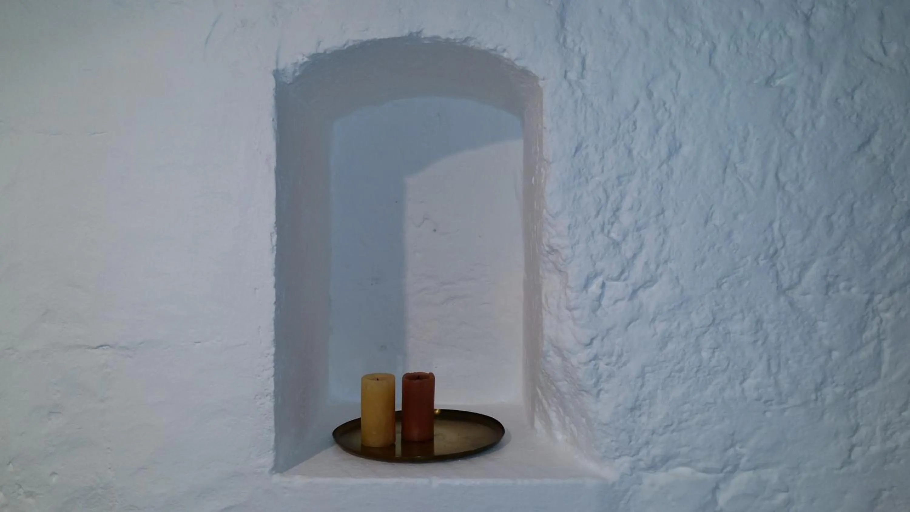 Decorative detail in I Templari B&B self-contained