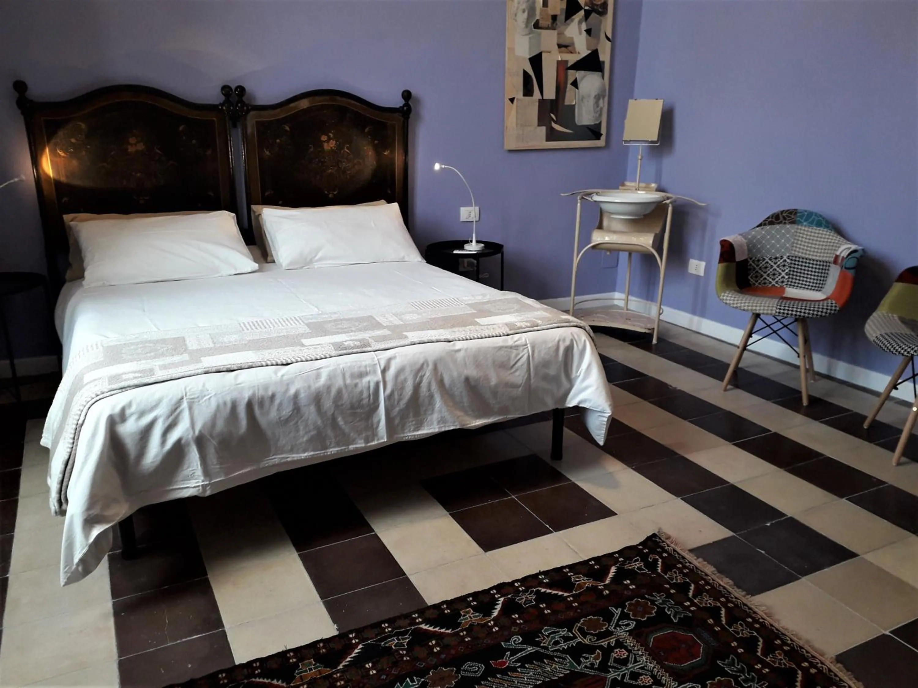 Photo of the whole room in I Templari B&B self-contained