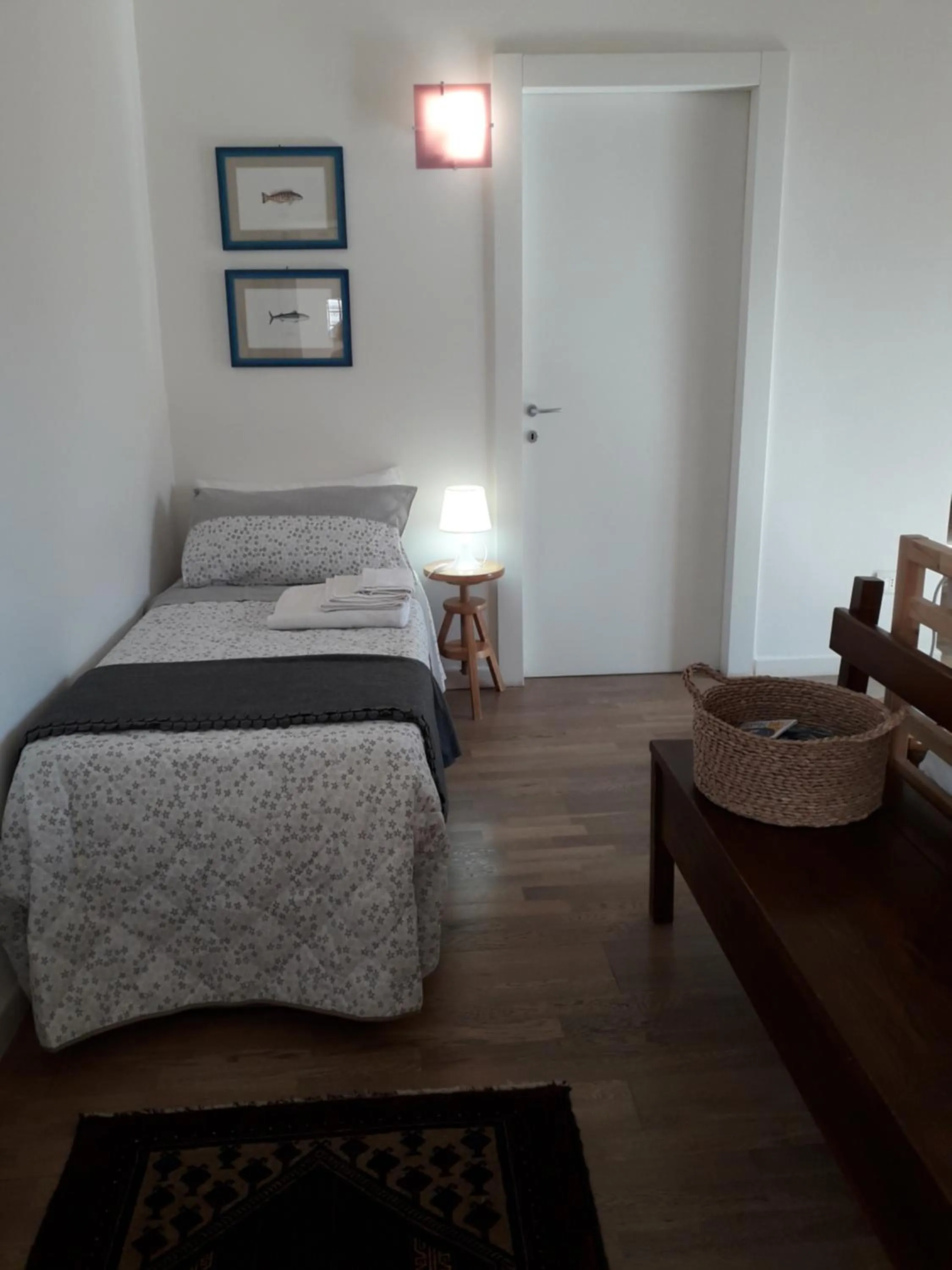 Bed in I Templari B&B self-contained