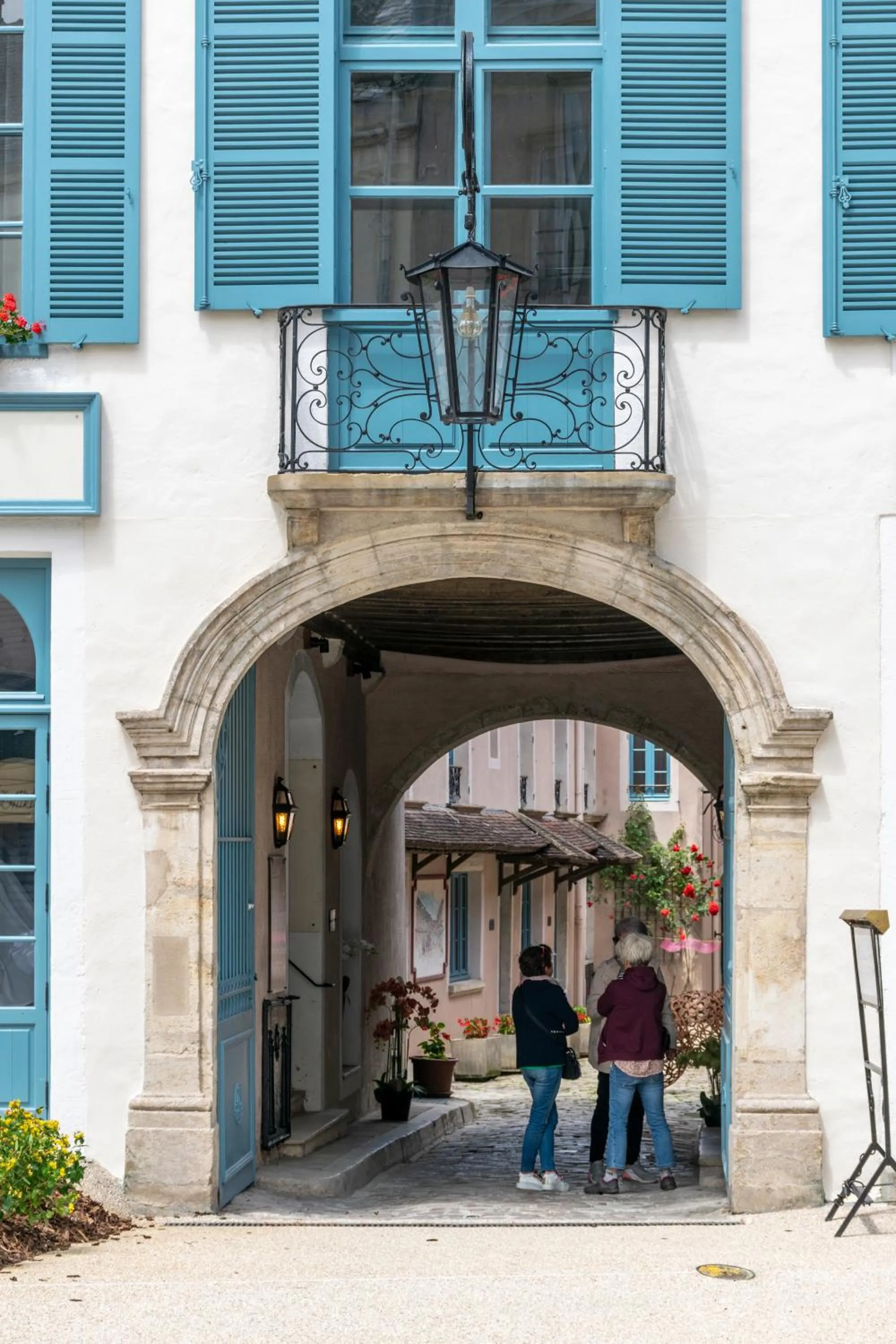 Property building in Hôtel de la Poste à Avallon, Bourgogne