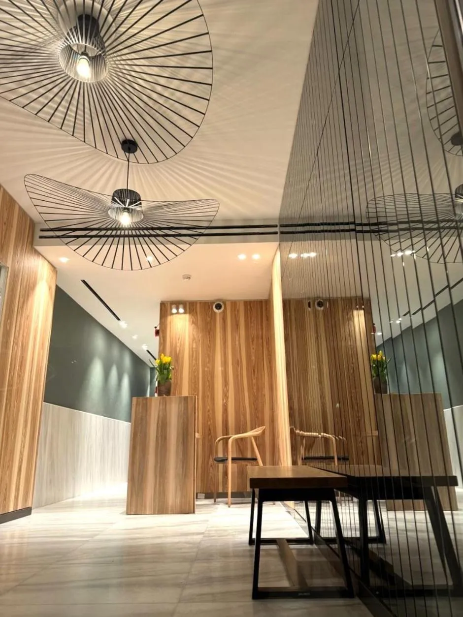 Facade/entrance in AIONION RESIDENCES by K&K