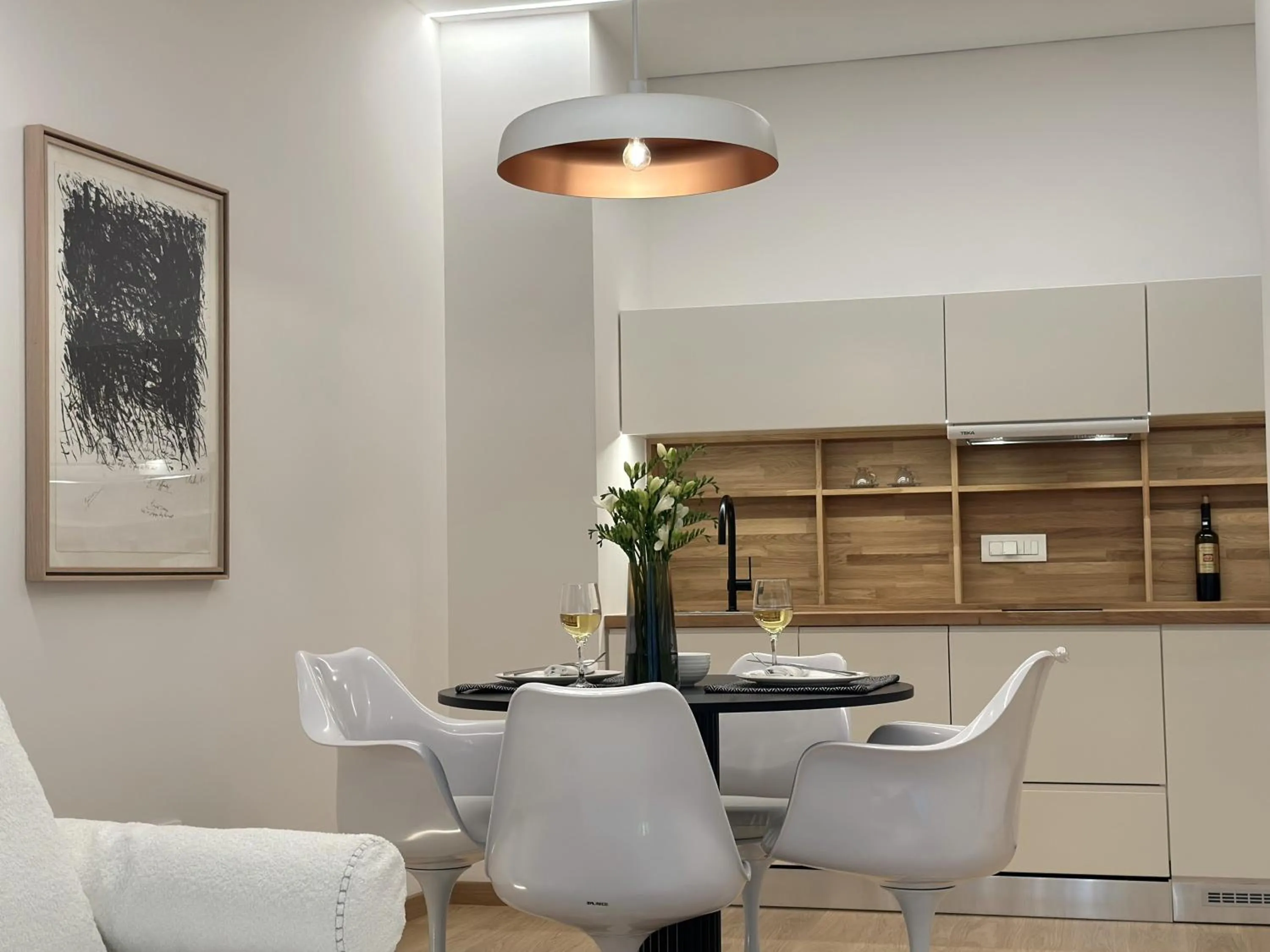 Kitchen or kitchenette in AIONION RESIDENCES by K&K