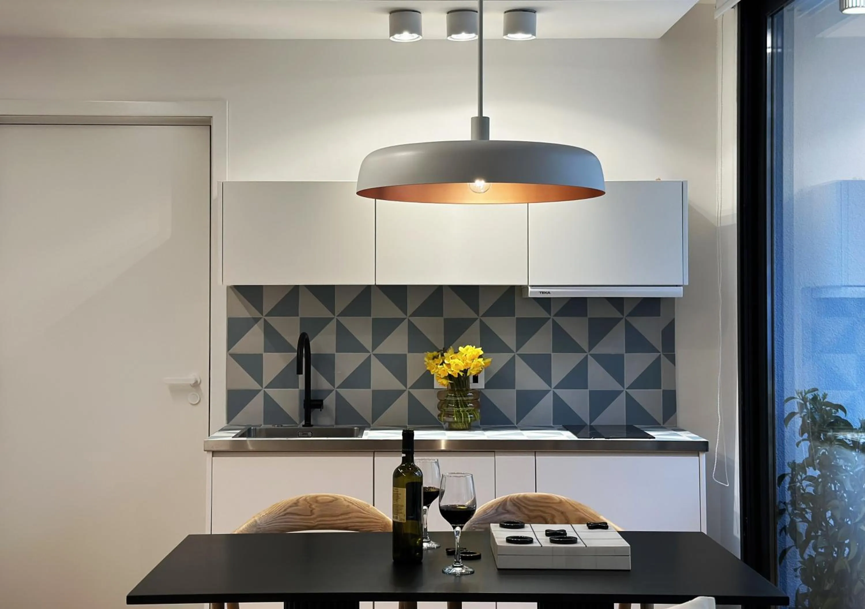 Kitchen or kitchenette in AIONION RESIDENCES by K&K