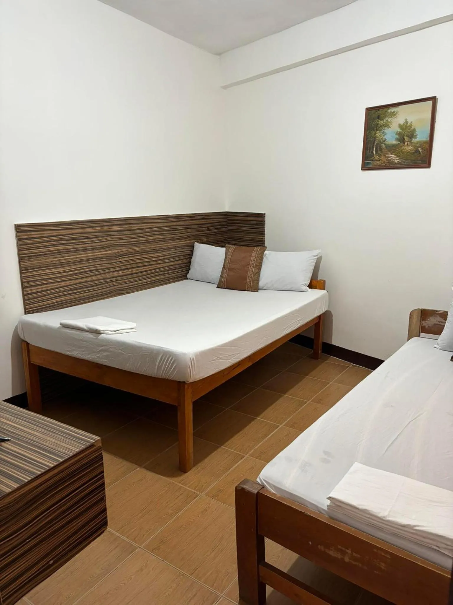 Bed in VILLA LOURDES RESORT