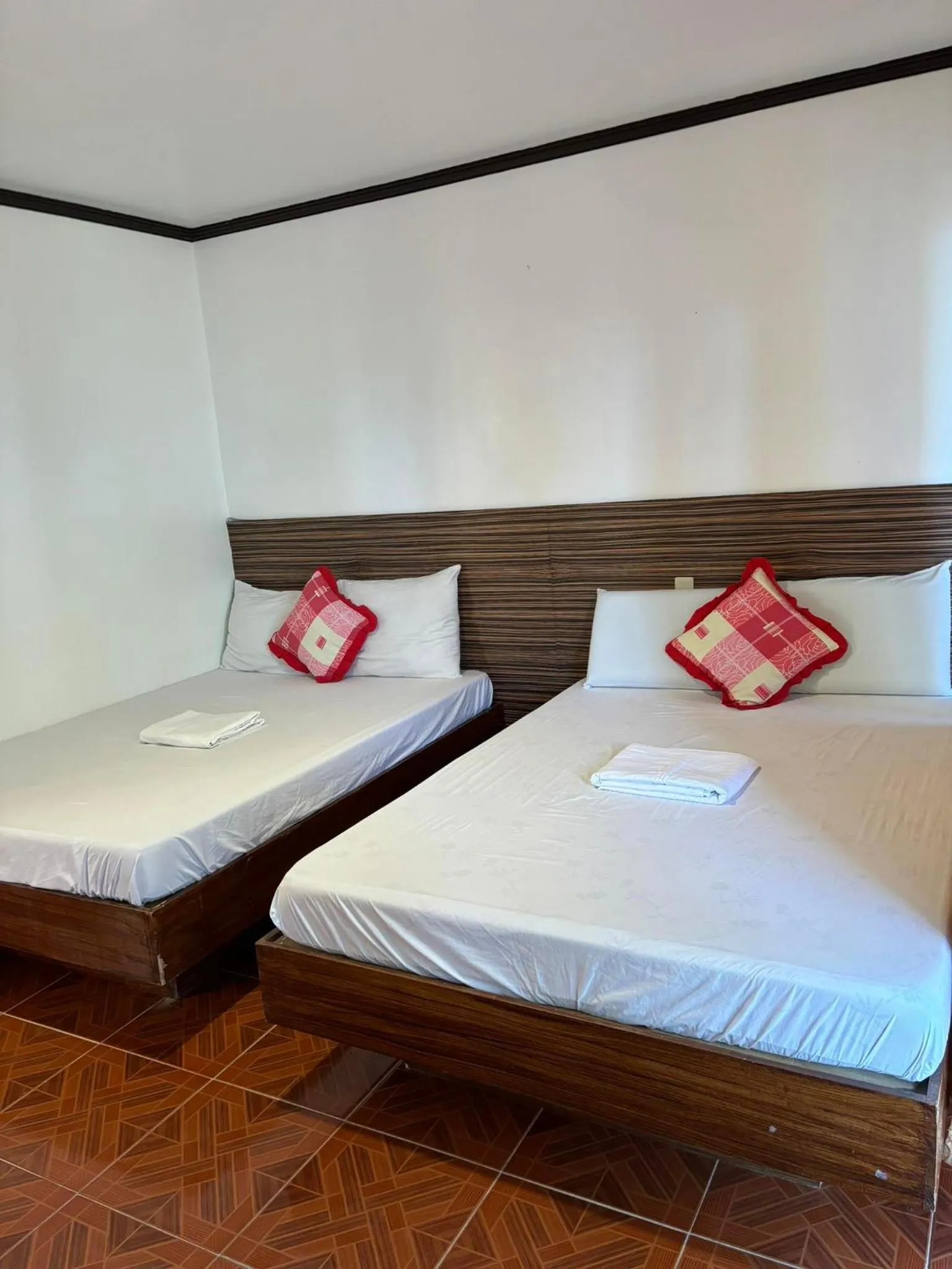 Bed in VILLA LOURDES RESORT
