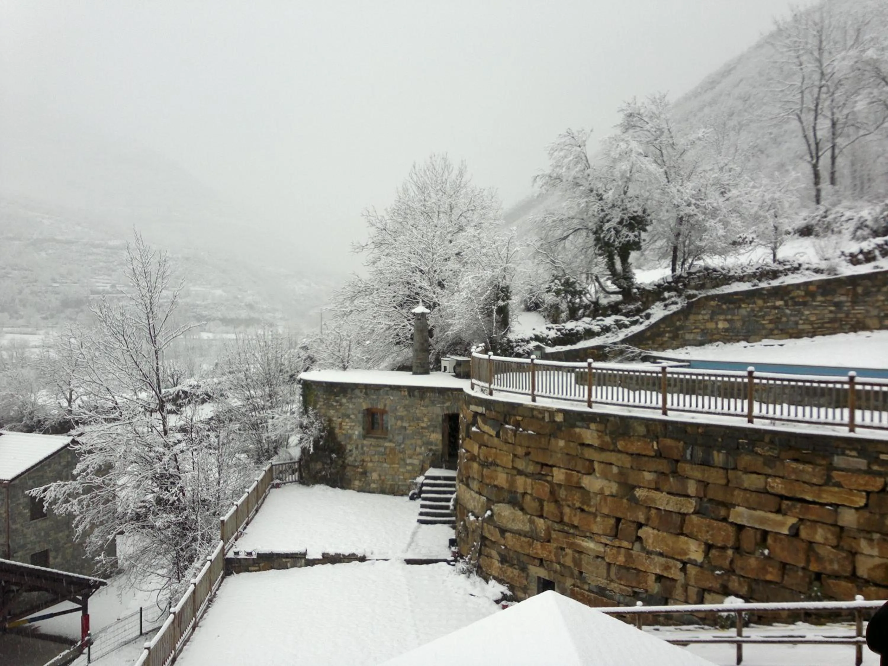 Winter in Hotel Rural El Portón de Murillo