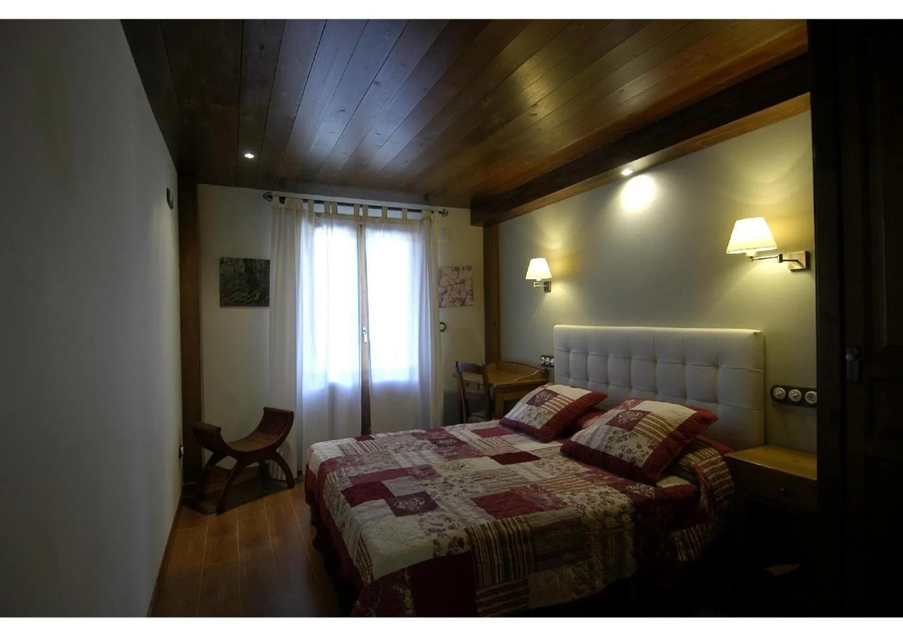 Bed in Hotel Rural El Portón de Murillo