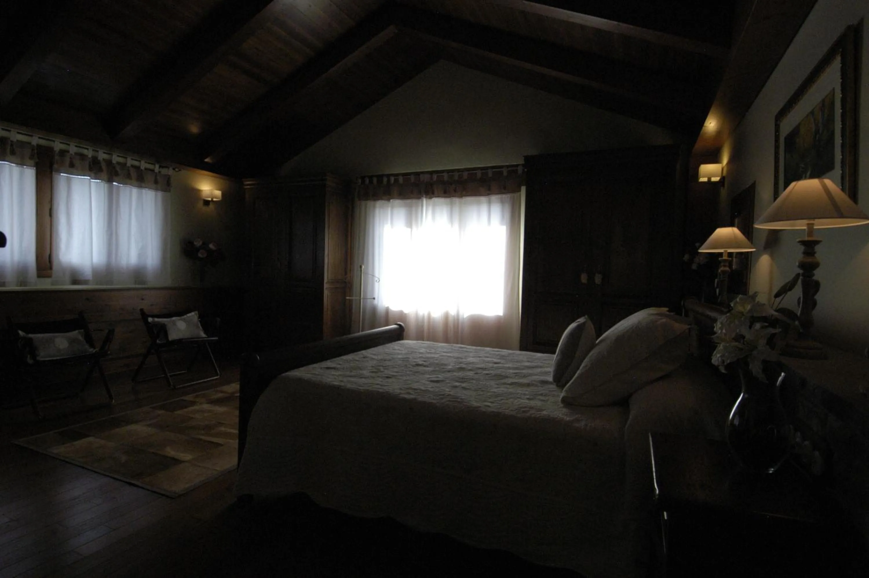 Bed in Hotel Rural El Portón de Murillo