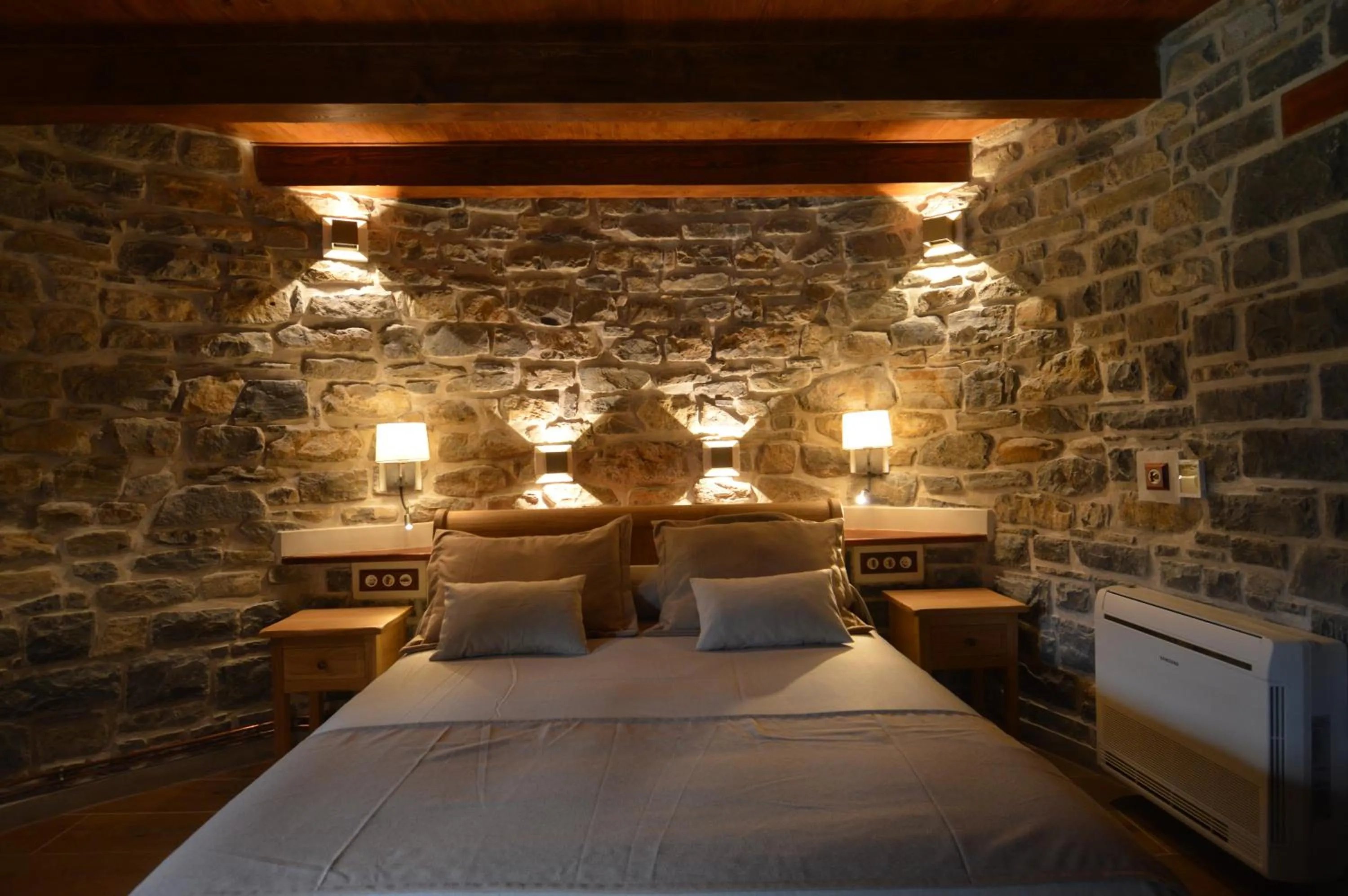 Bed in Hotel Rural El Portón de Murillo