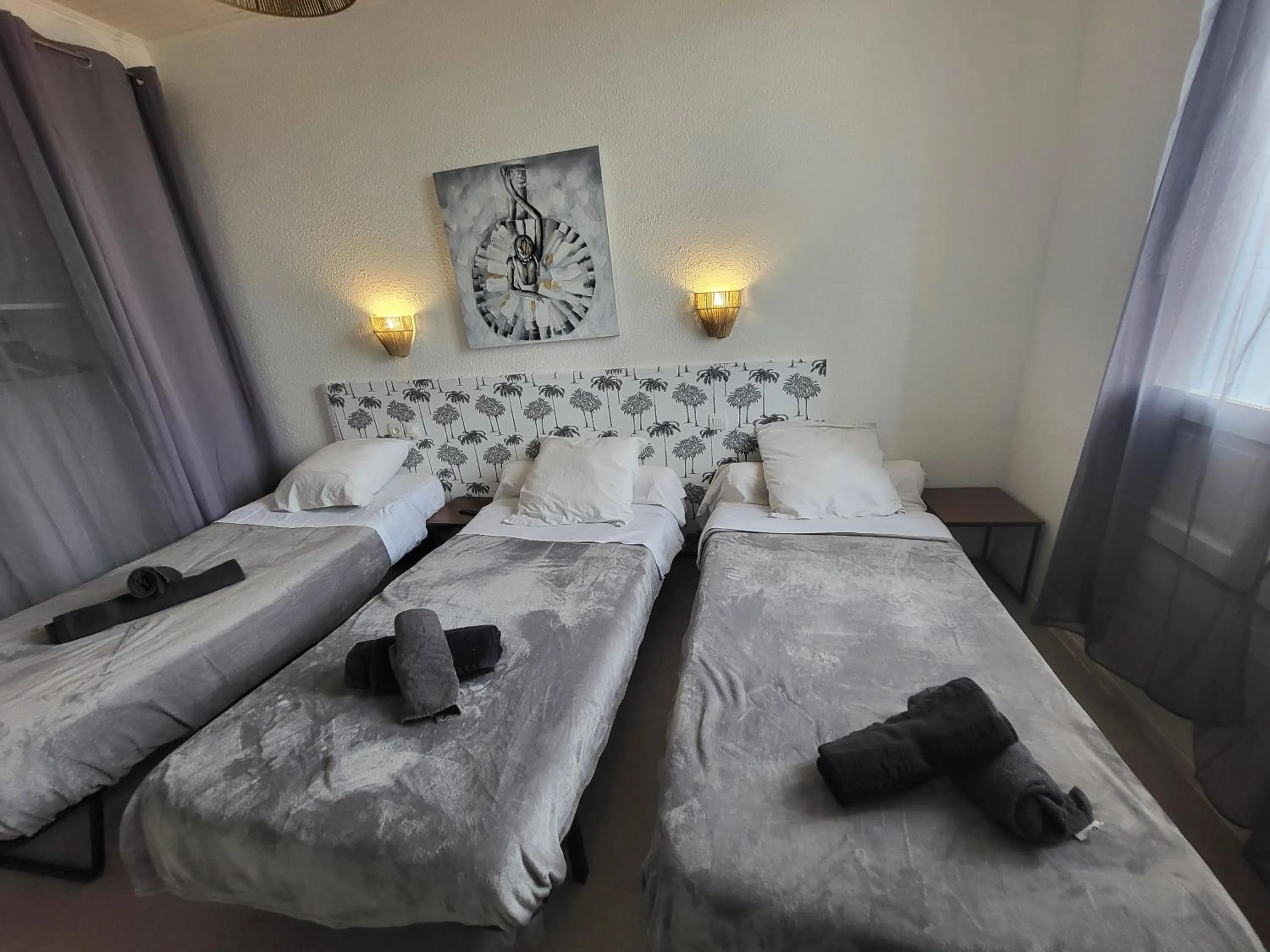 Bedroom, Bed in Hôtel Le Chalet