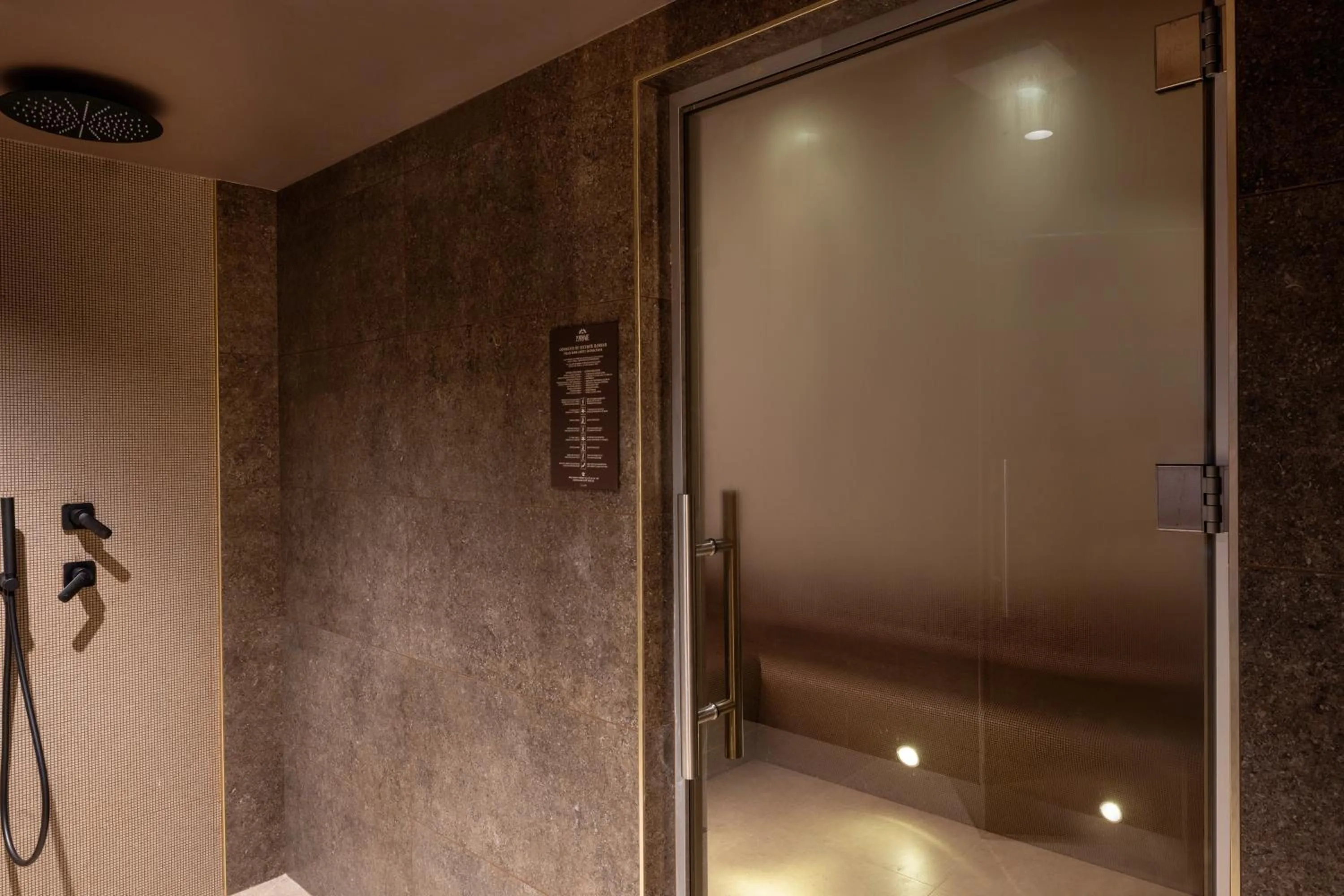 Steam room in Hôtel L'Ormaie & Spa